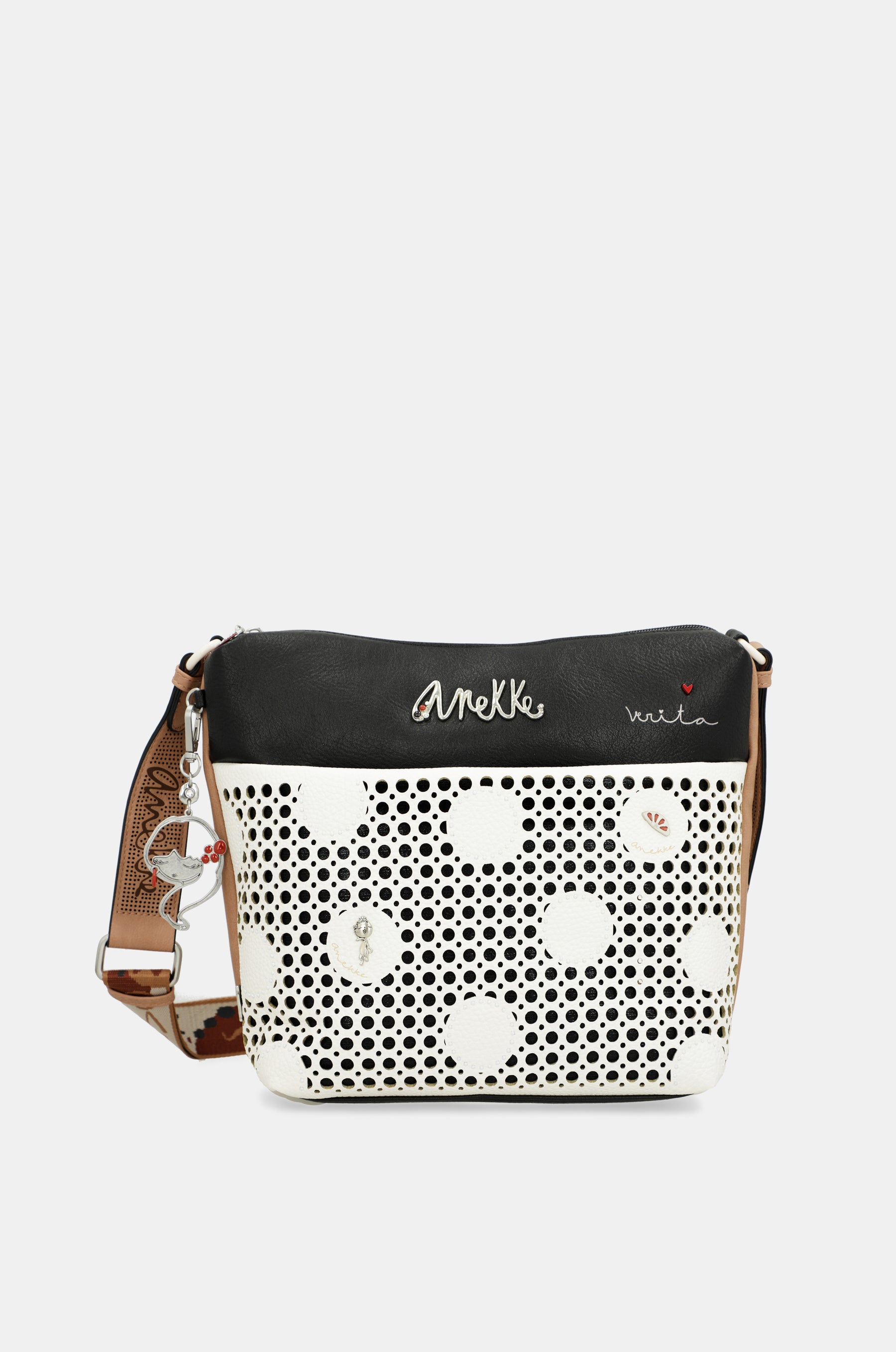Grand sac bandoulière avec poche avant Alma
