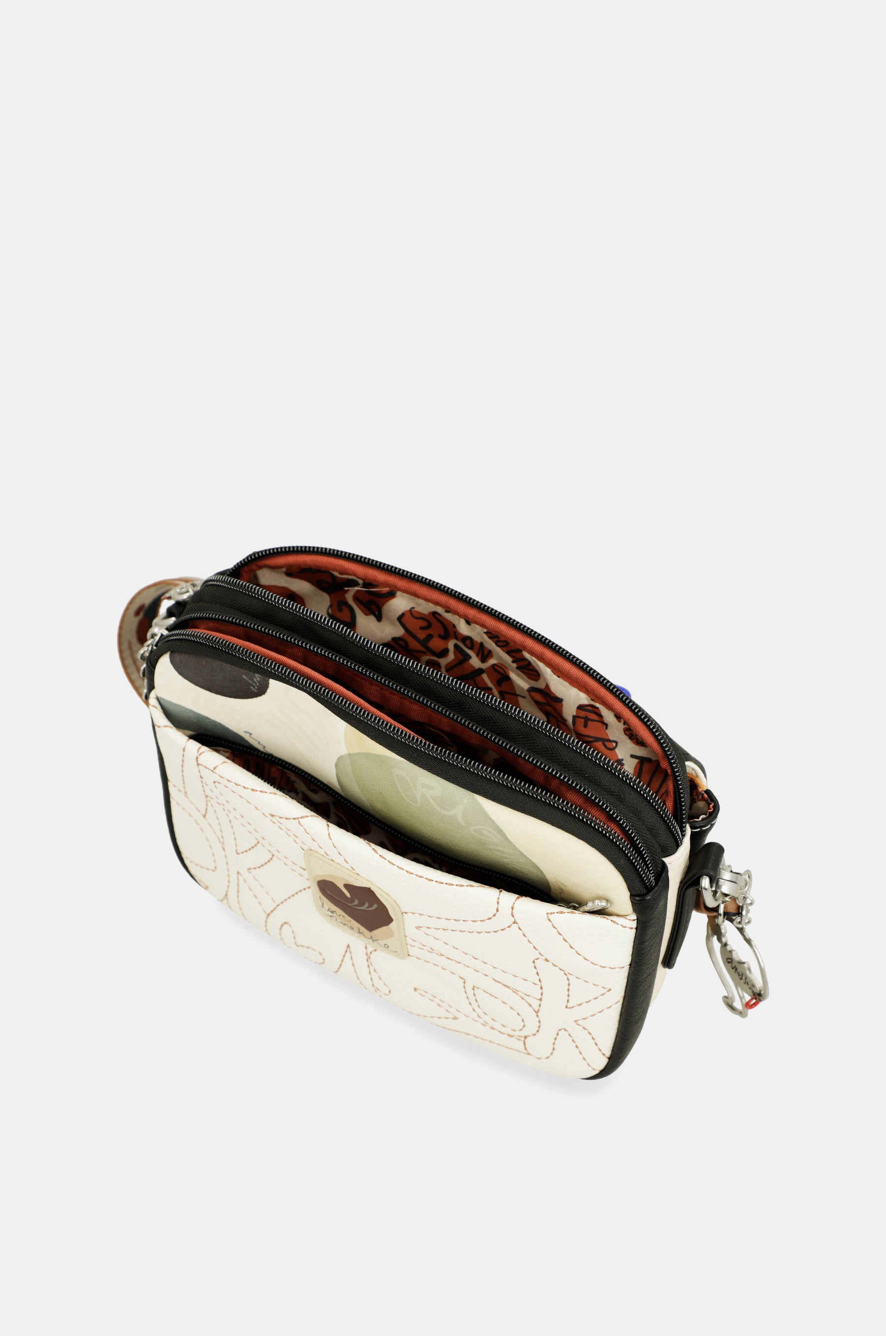 Sac bandoulière à rabat ovale Alma