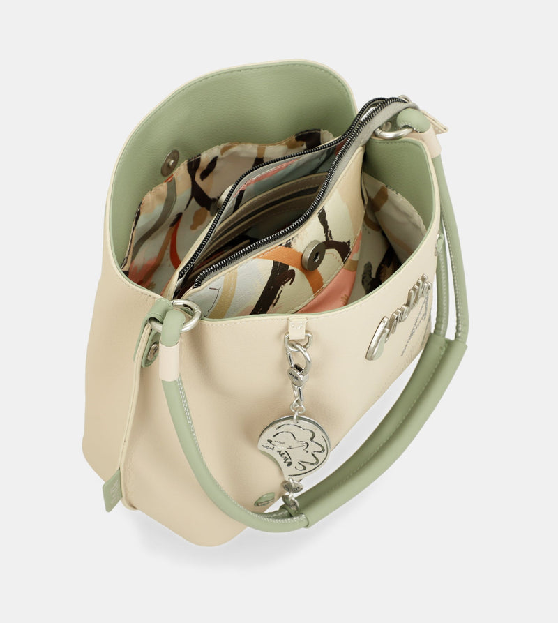 Sac porté épaule triple compartiment Alma