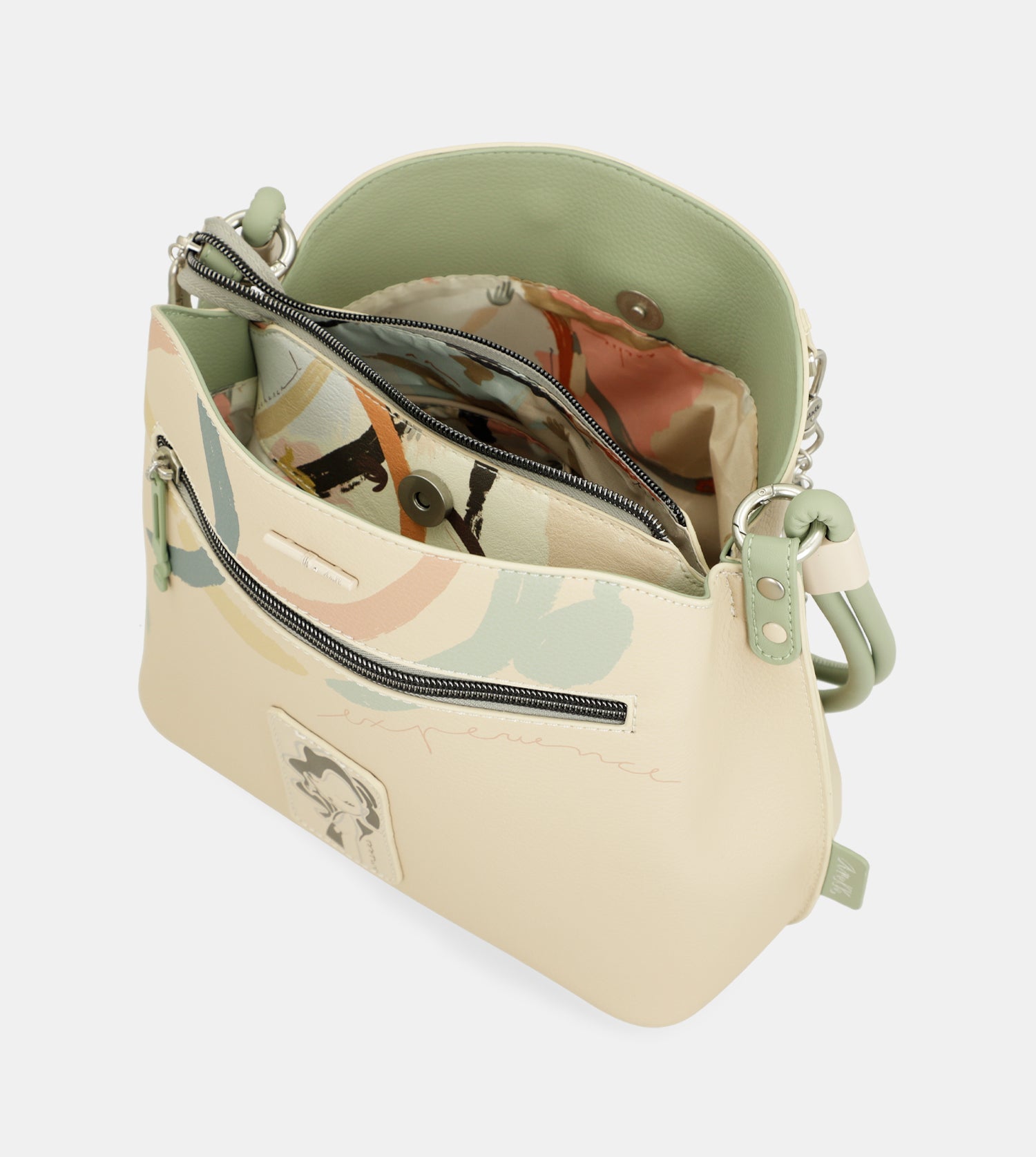 Sac porté épaule triple compartiment Alma