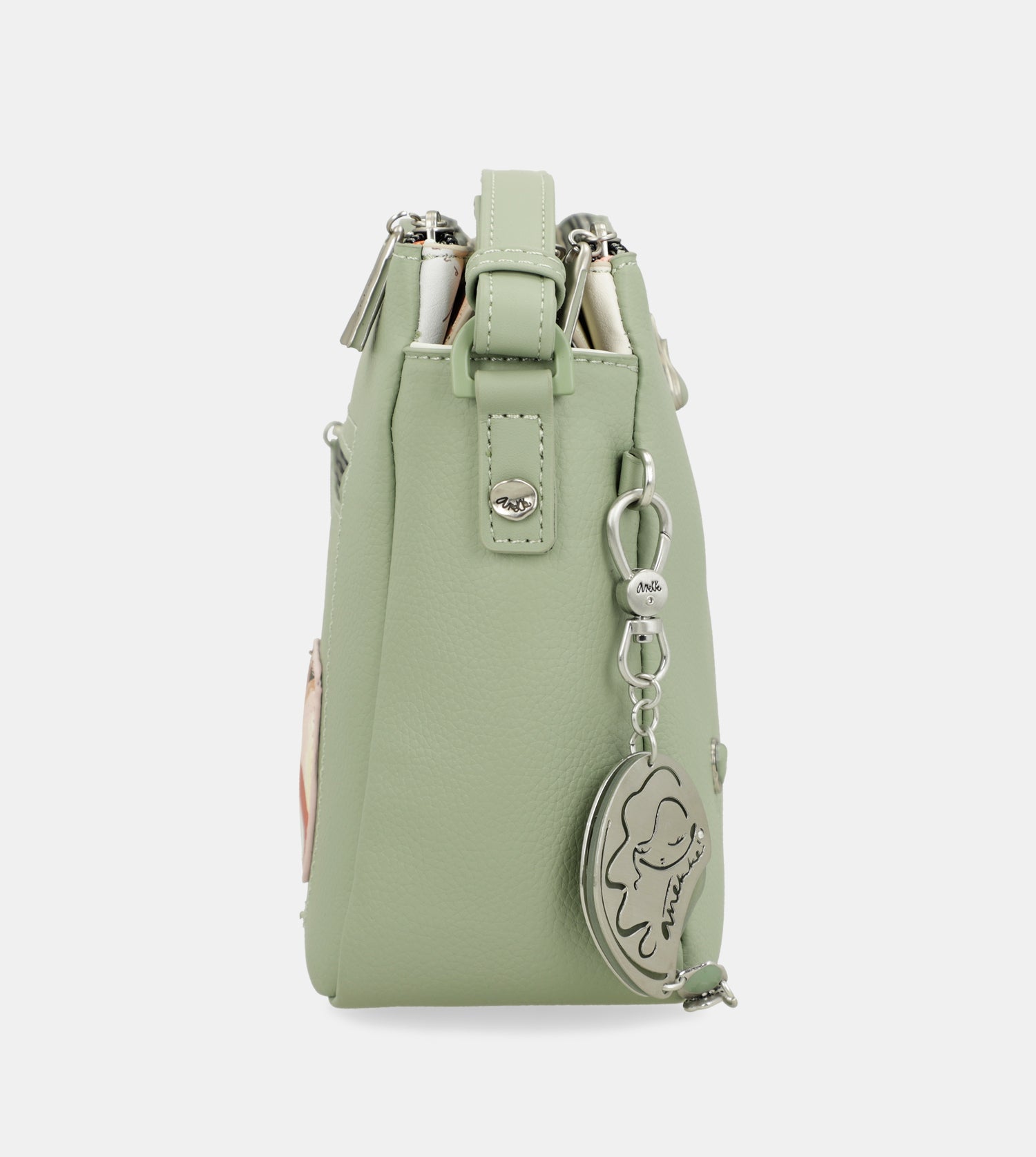 Sac bandoulière imprimé 3 compartiments Alma