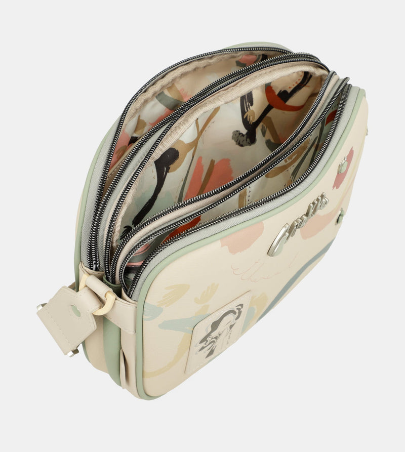 Sac bandoulière Alma 3 compartiments