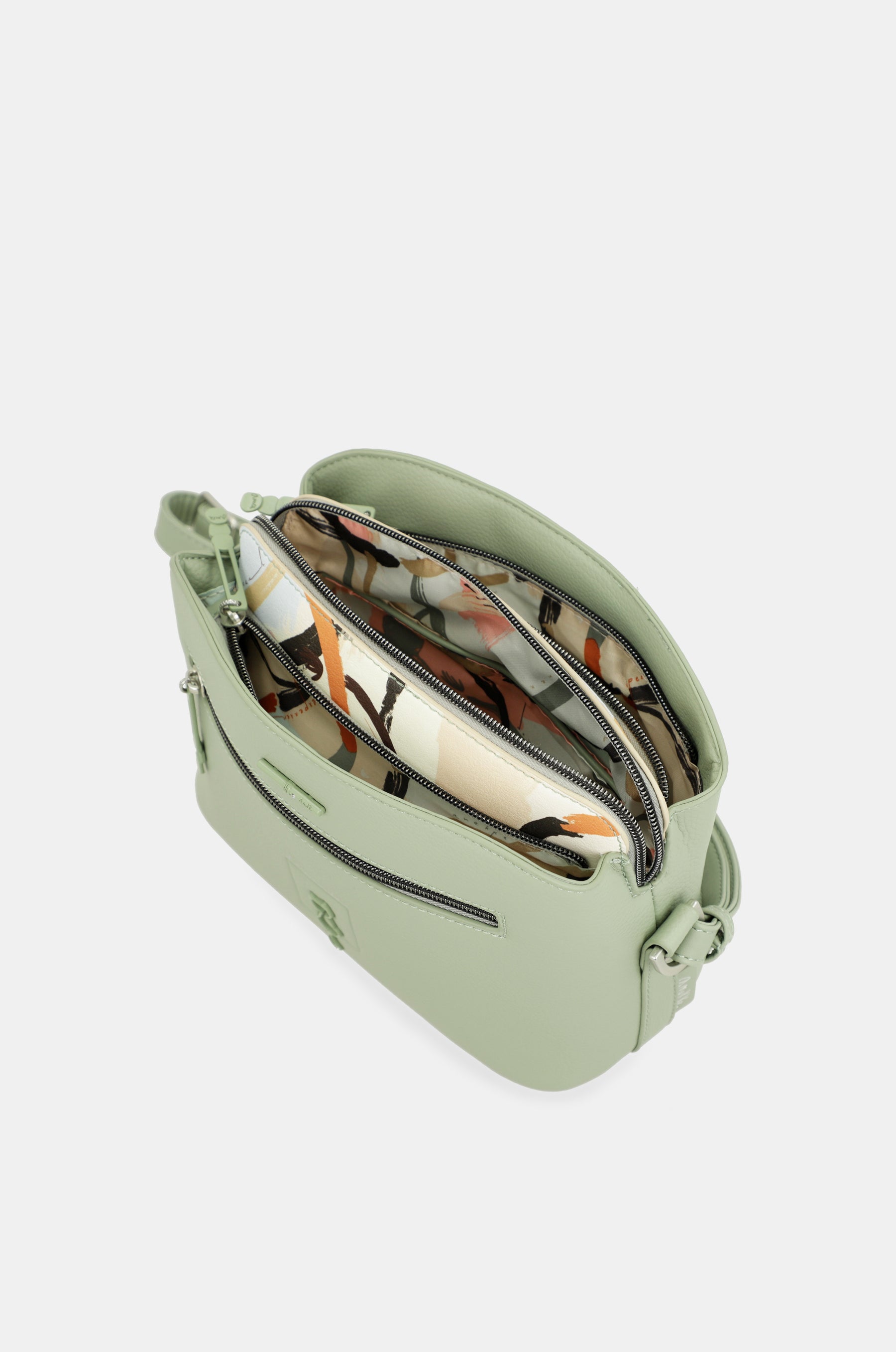Sac bandoulière Alma moyen 3 compartiments