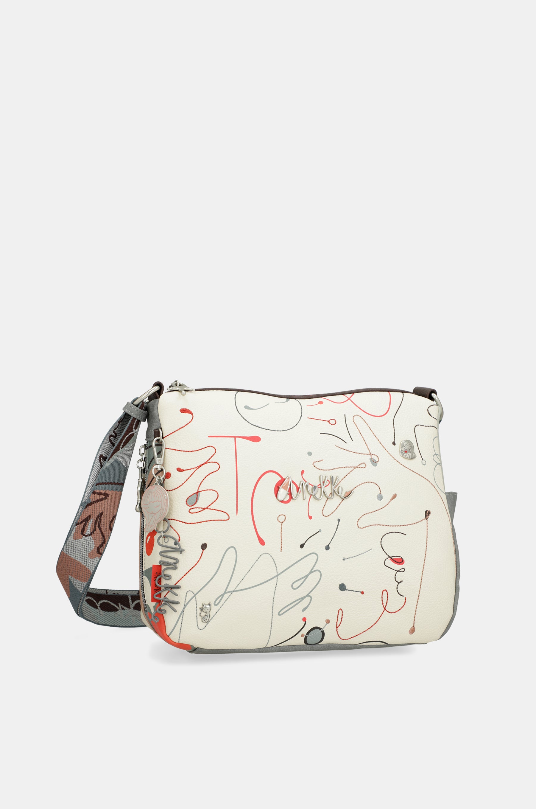 Sac bandoulière zippé Alma
