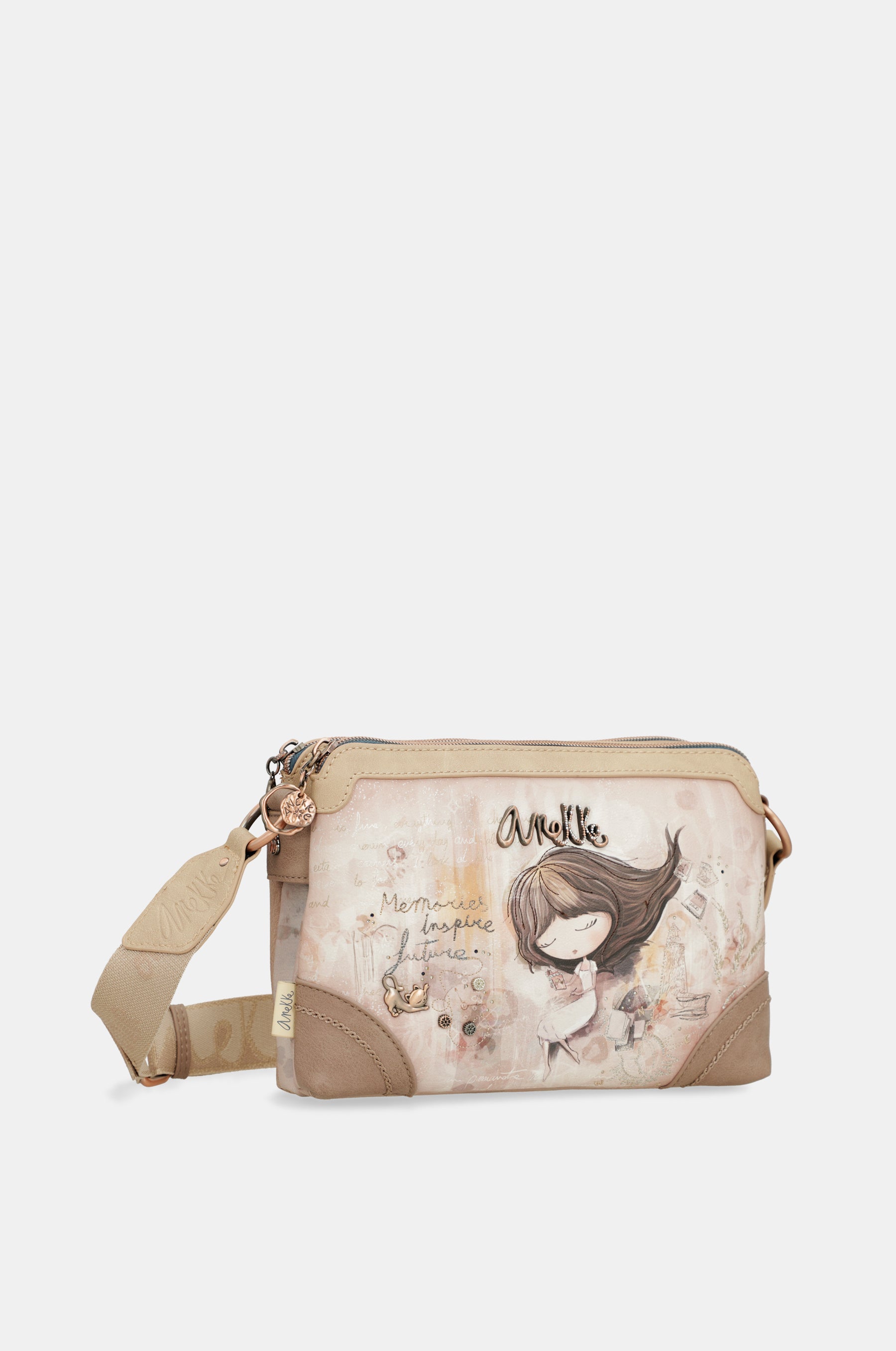 Sac bandoulière double compartiment Memories