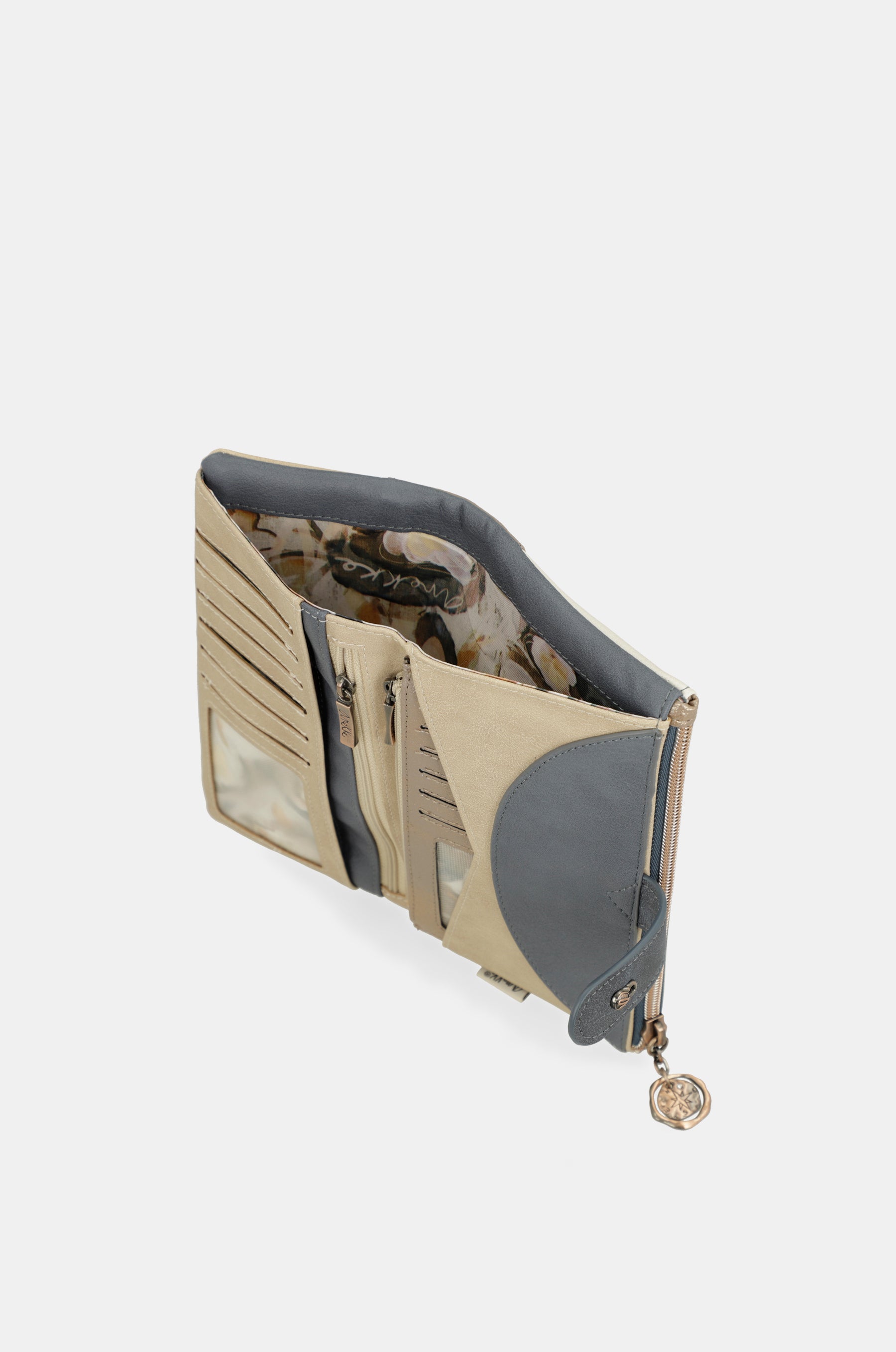 Grand portefeuille flexible RFID Memories