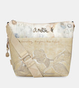 Grand sac bandoulière avec poche avant Memories