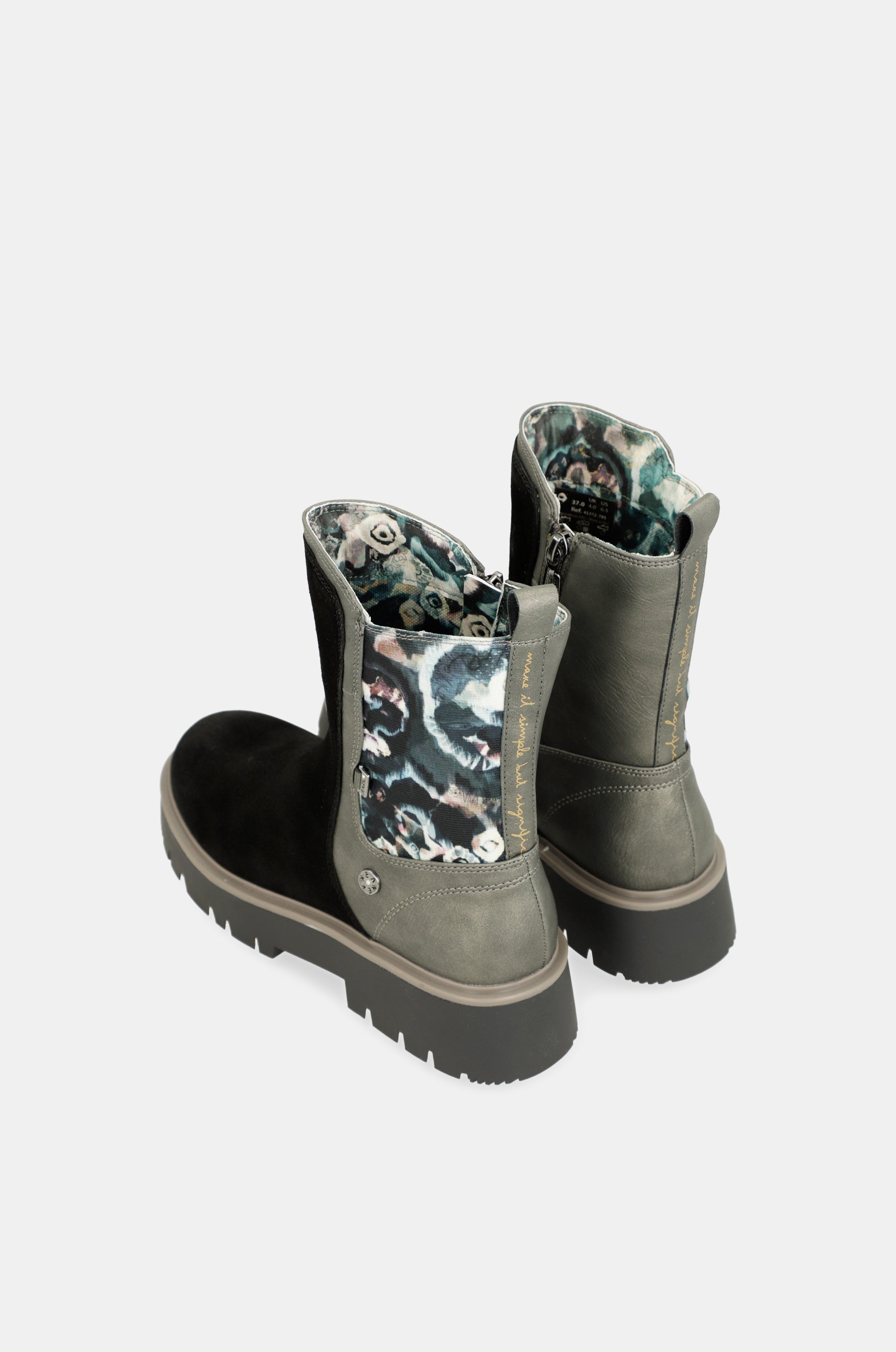 Bottes noir Manifesto