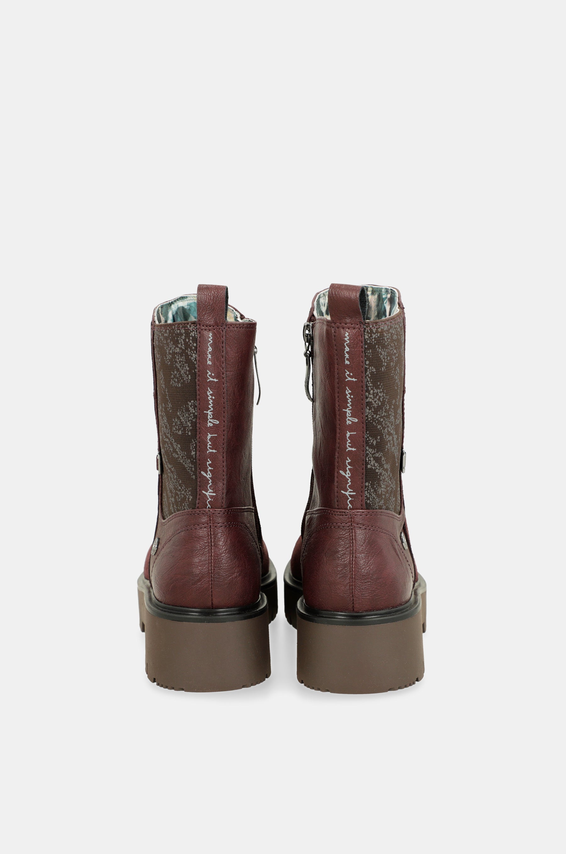 Bottes bordeaux Evolution