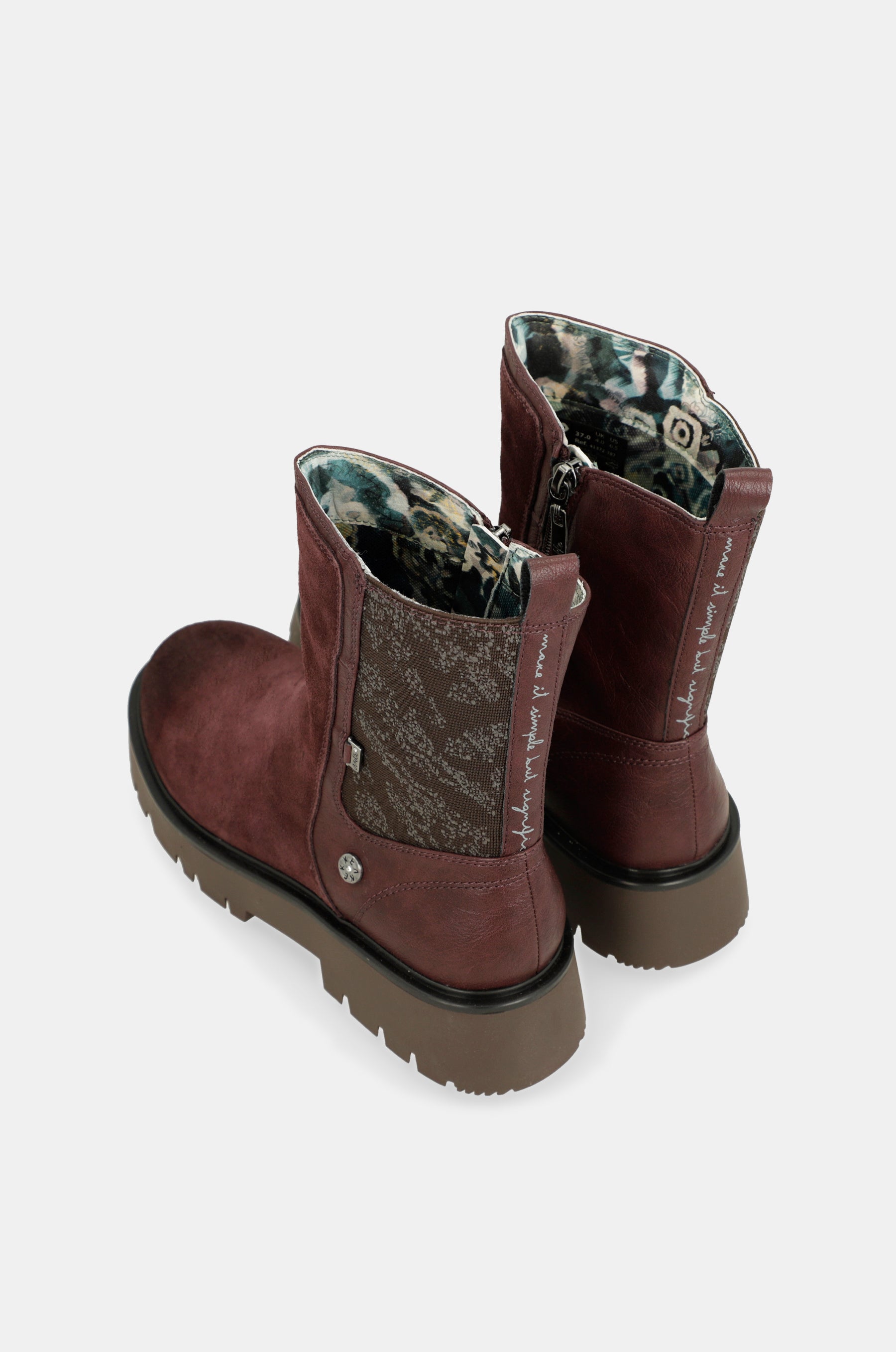 Bottes bordeaux Evolution