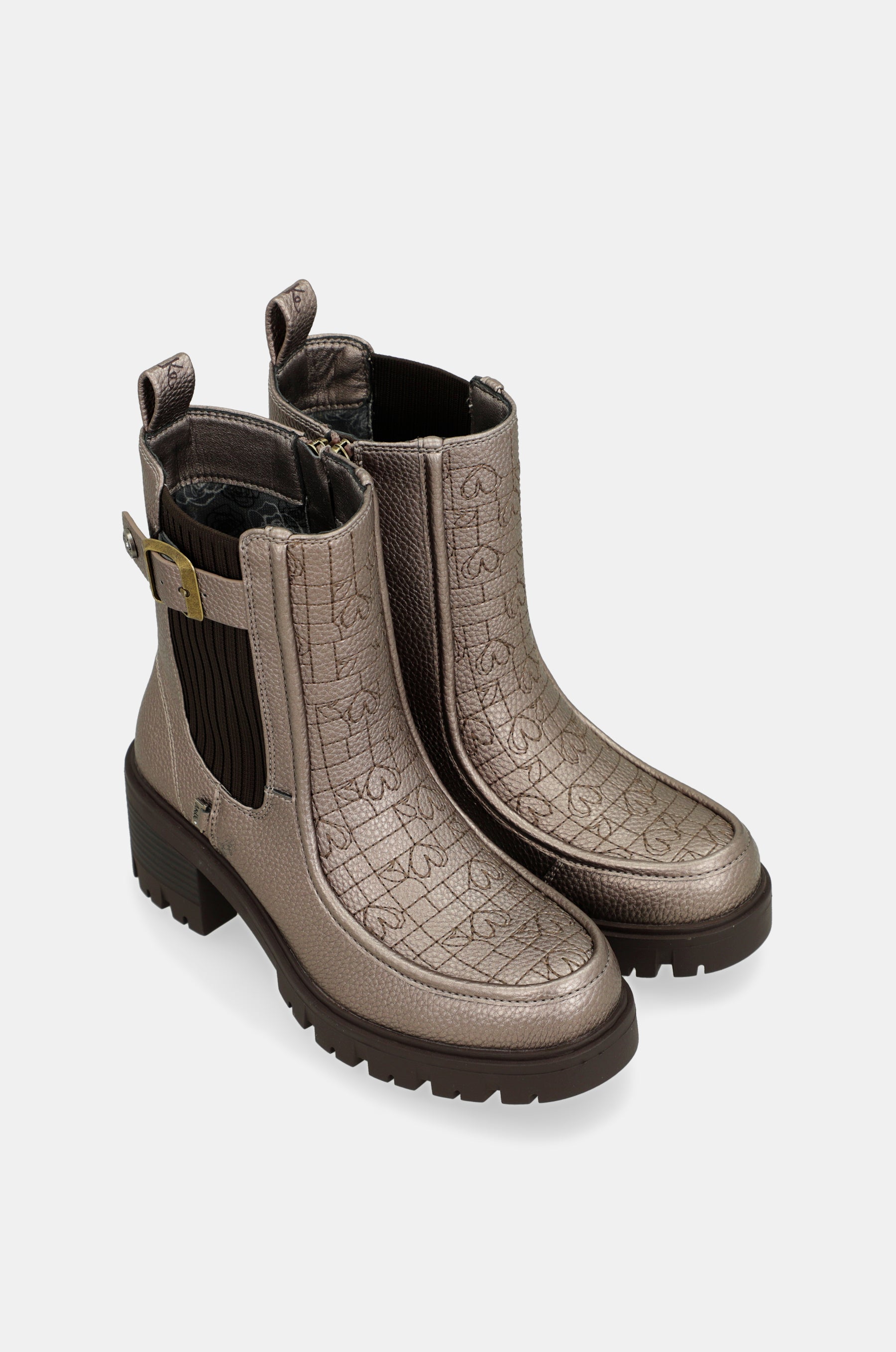 Bottines doré Studio