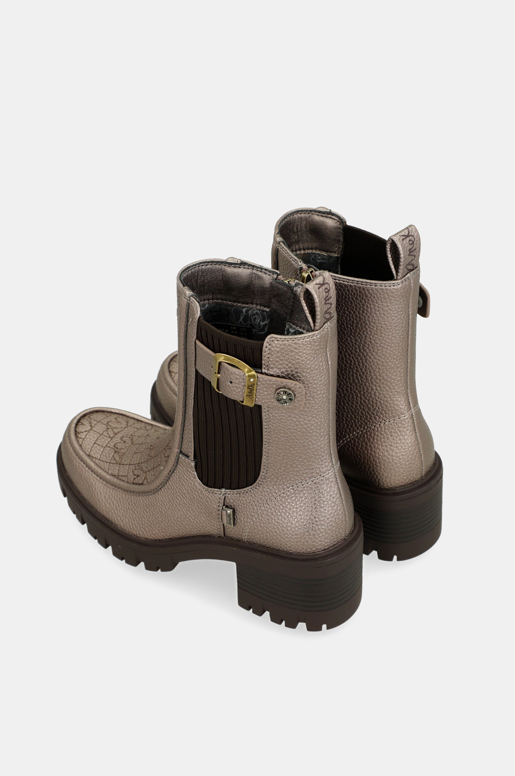 Bottines doré Studio