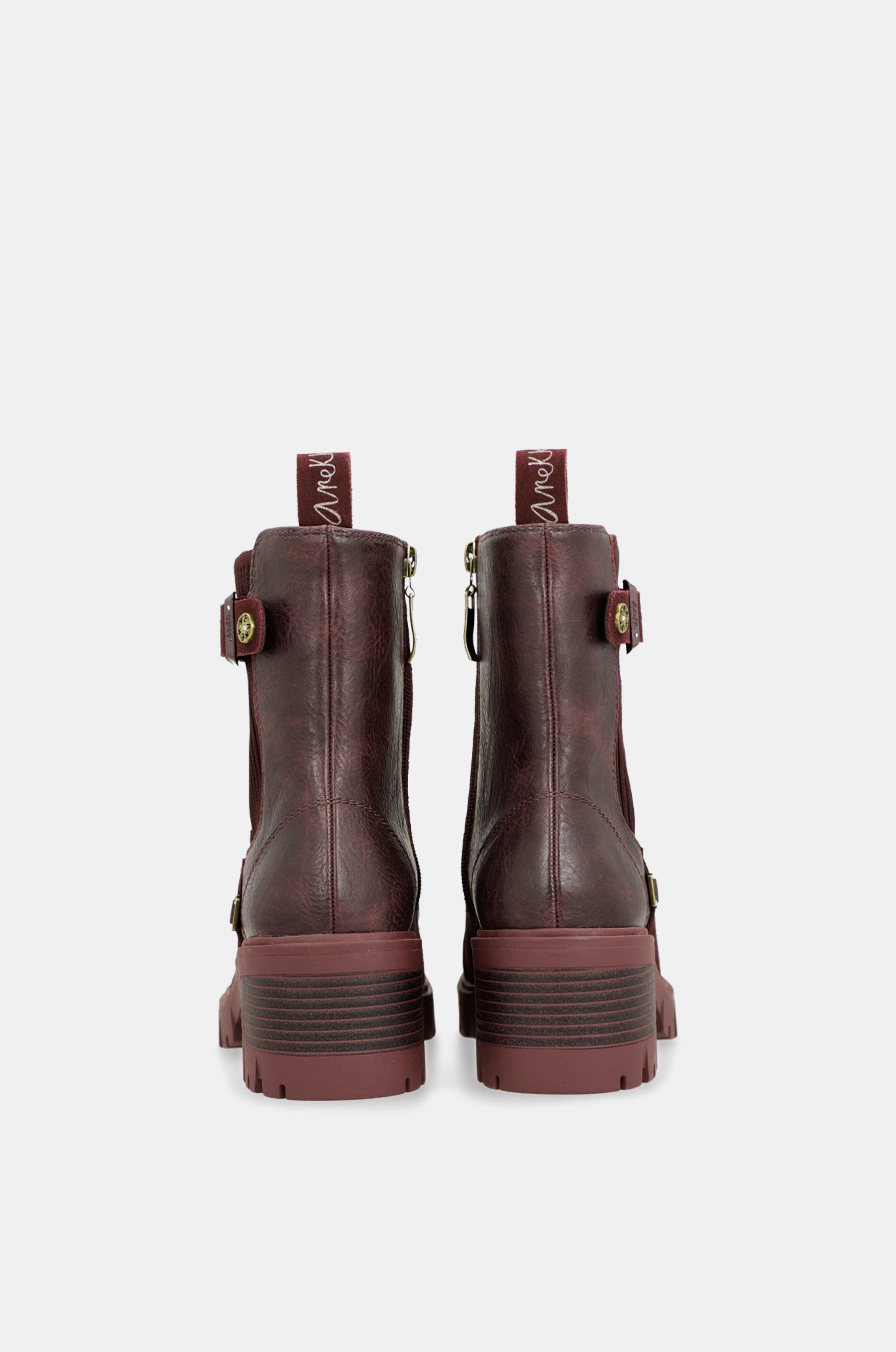 Bottines bordeaux Manifesto