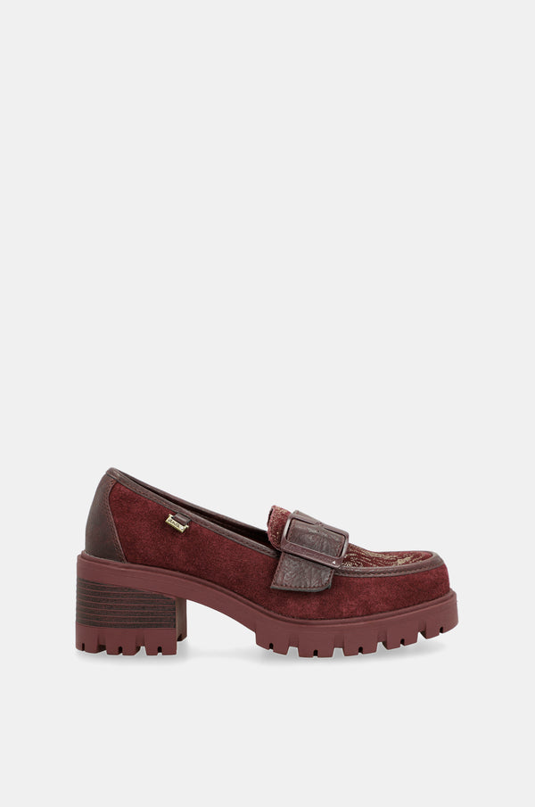 Mocassins bordeaux