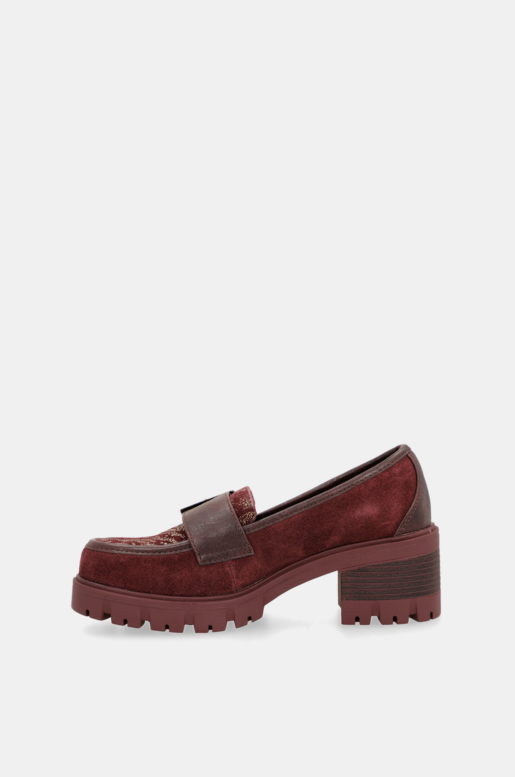 Mocassins bordeaux