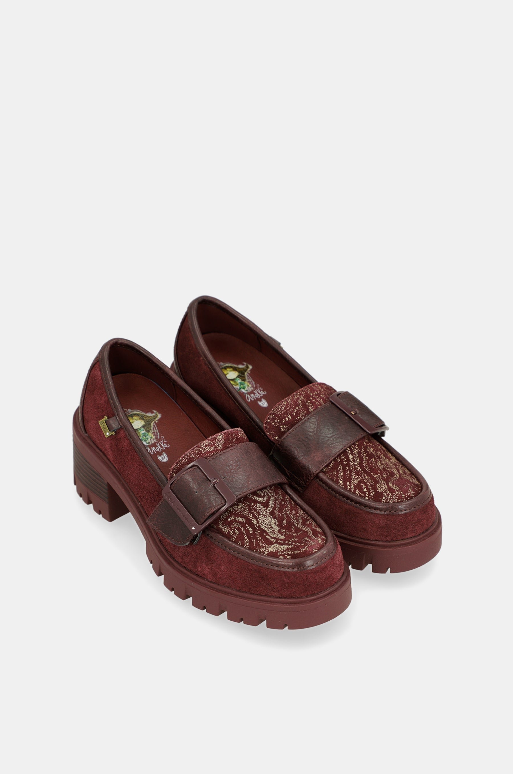 Mocassins bordeaux