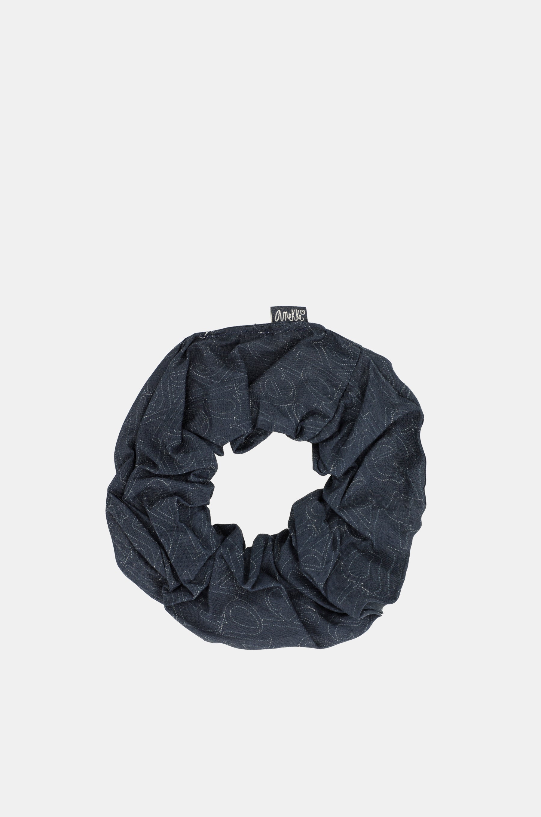 Chouchou bleu marine