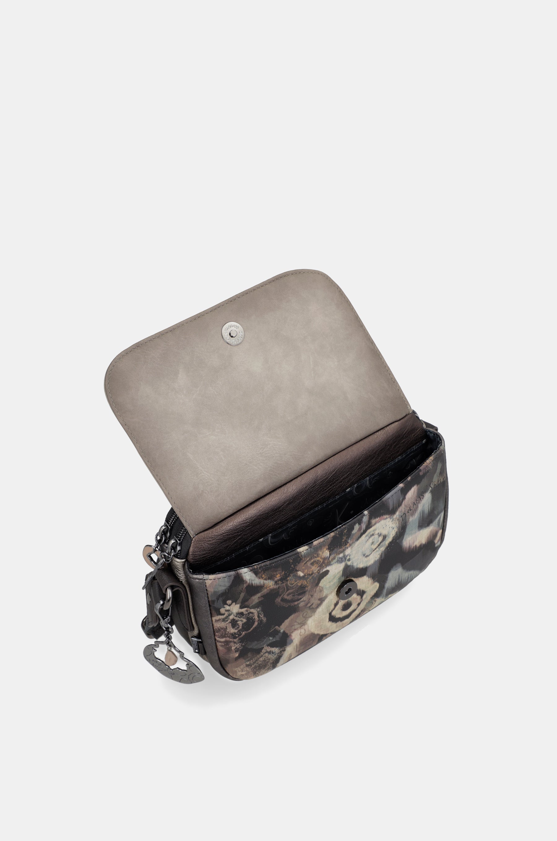 Sac bandoulière à rabat ovale Real