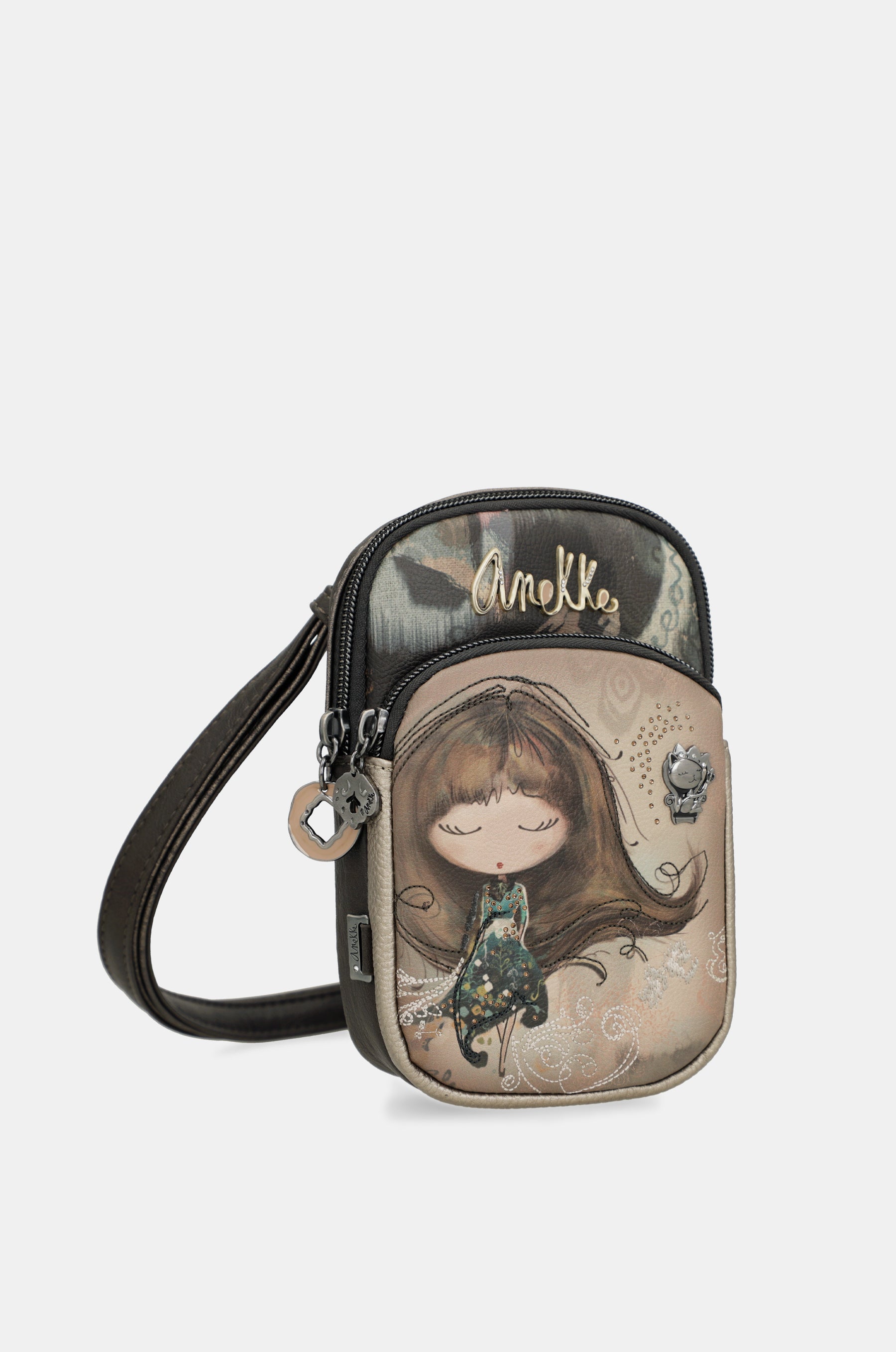 Sac bandoulière mini avec poche Real