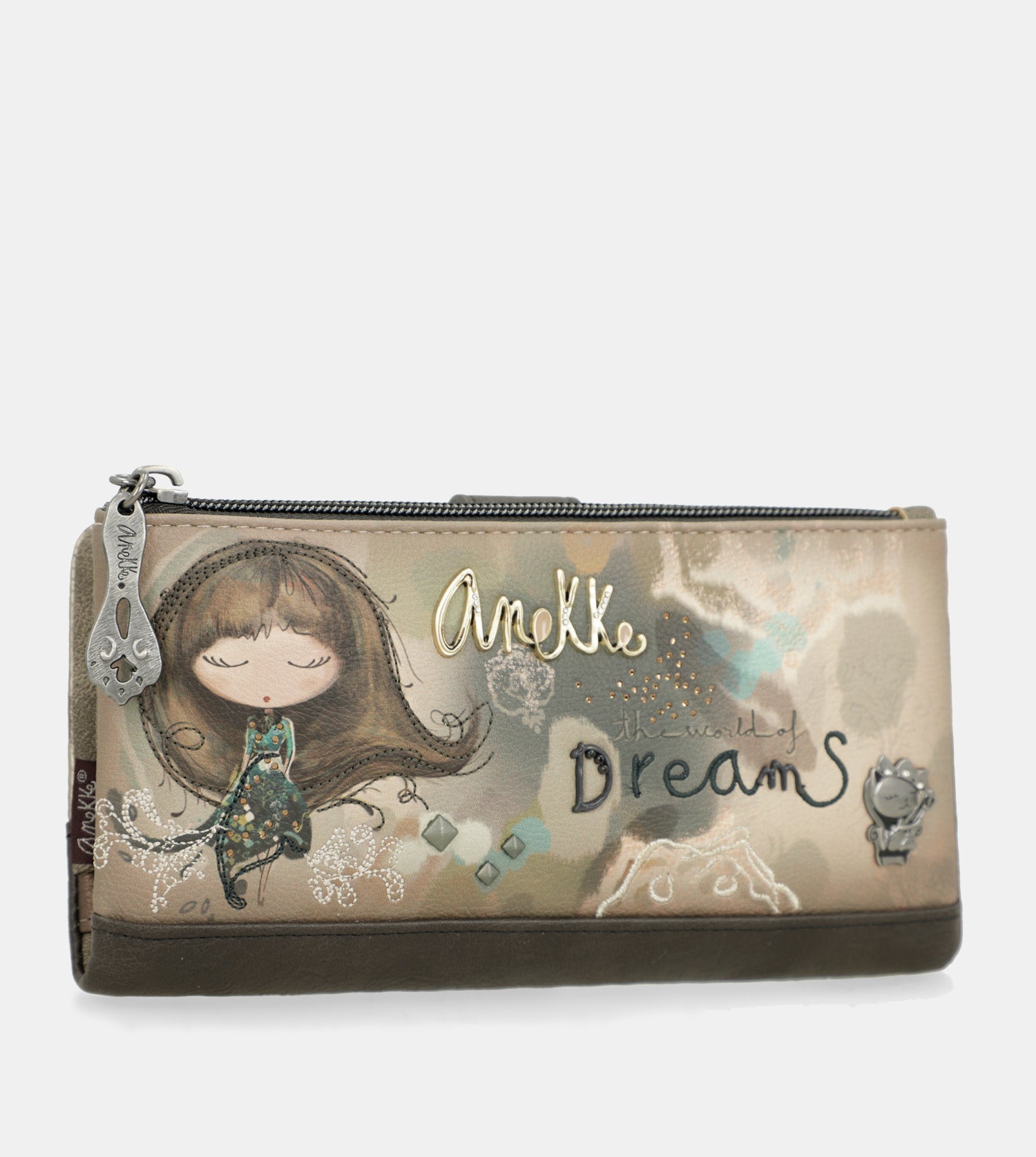 Portefeuille souple RFID grand Real