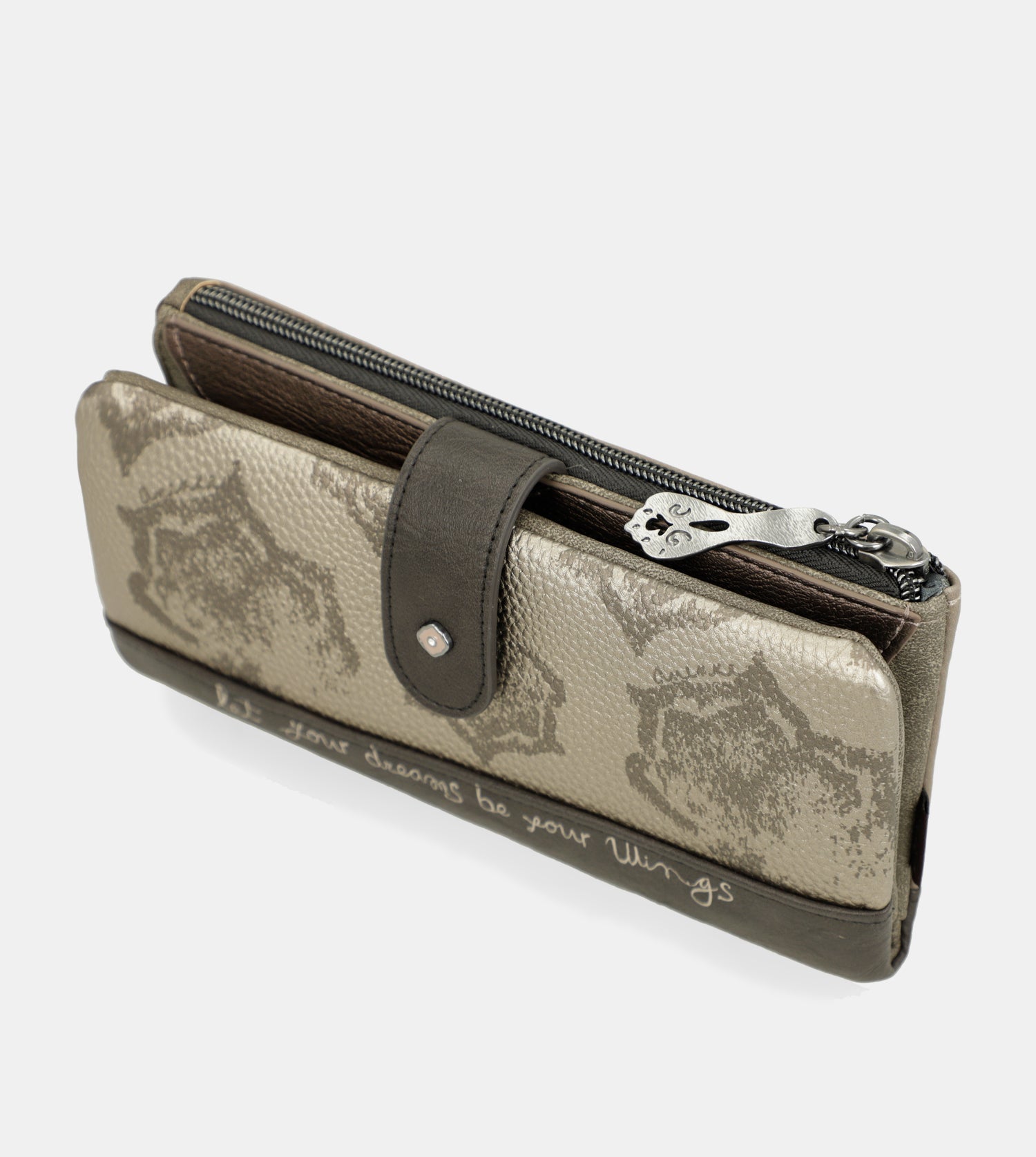 Portefeuille souple RFID grand Real