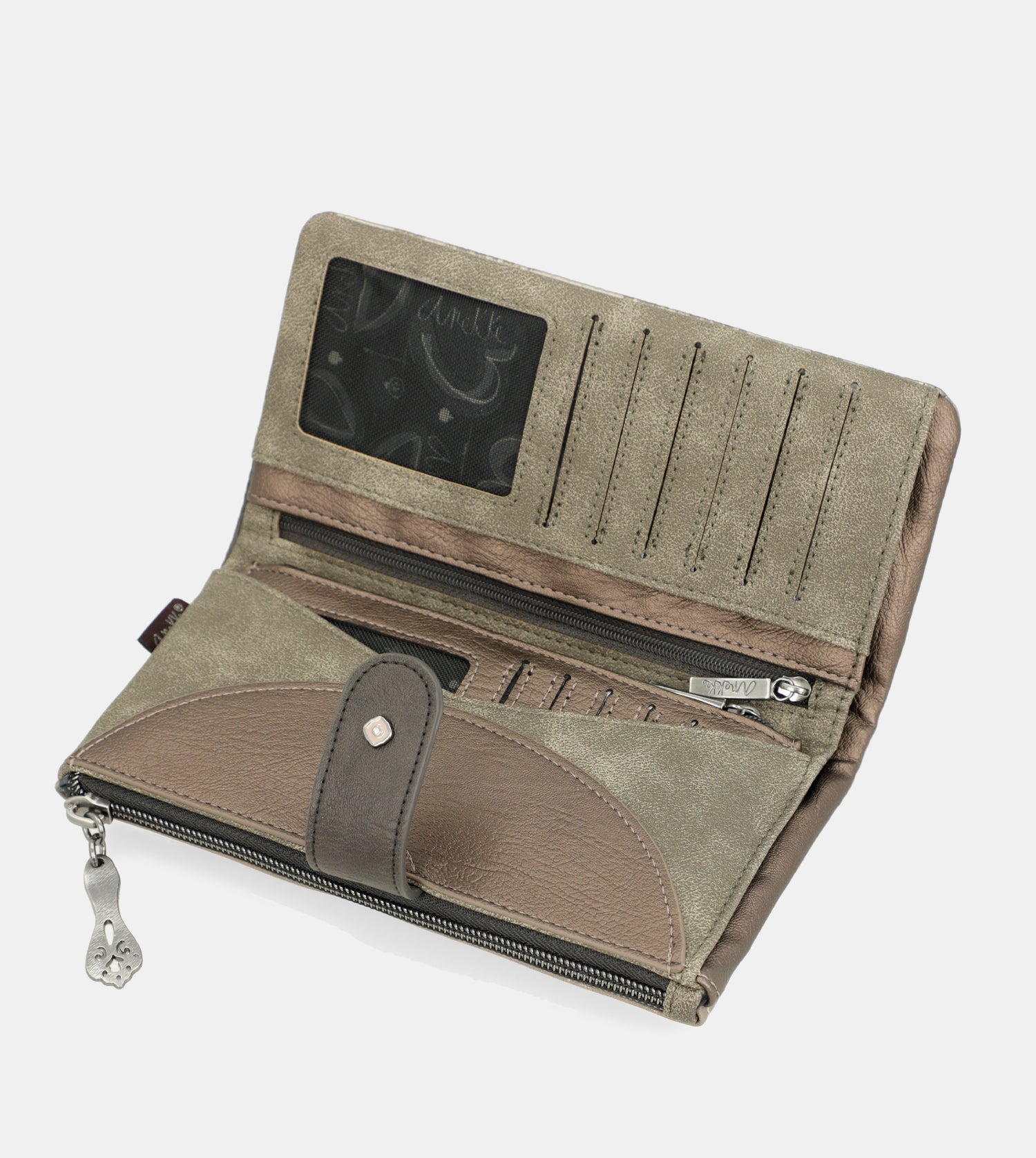 Portefeuille souple RFID grand Real