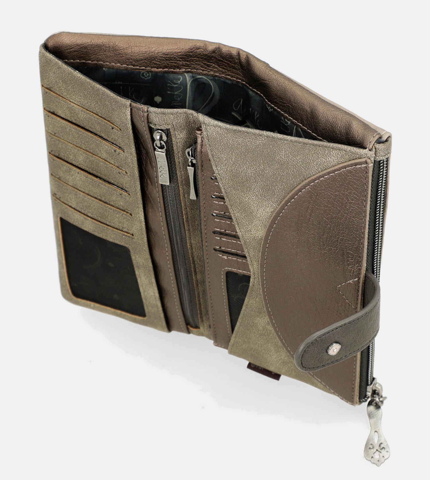 Portefeuille souple RFID grand Real