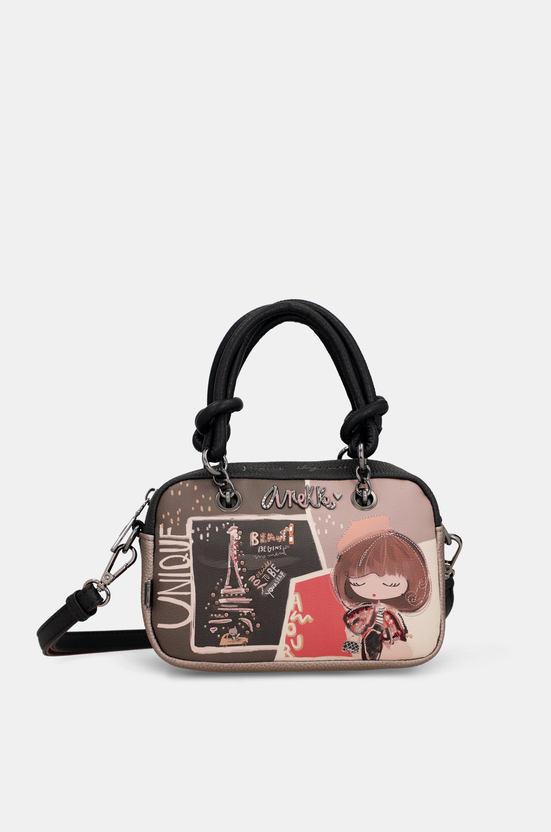 Sac à main avec bandoulière petit Mademoiselle
