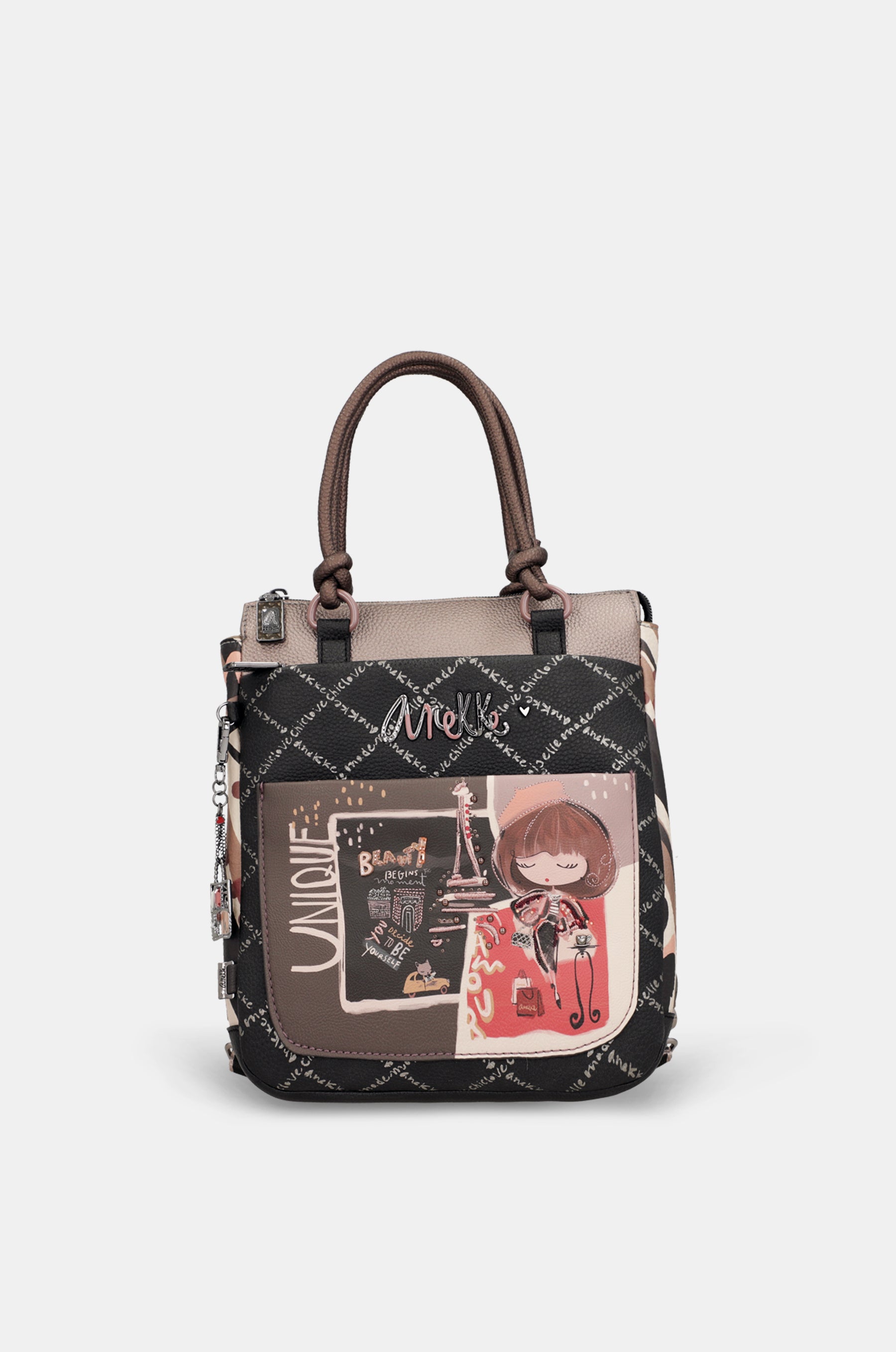 Sac à dos avec anse Mademoiselle