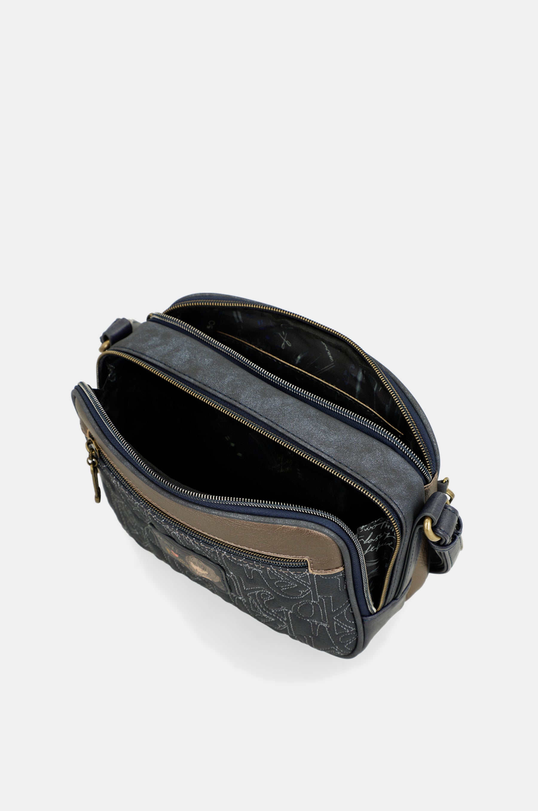 Sac bandoulière 2 compartiments Studio