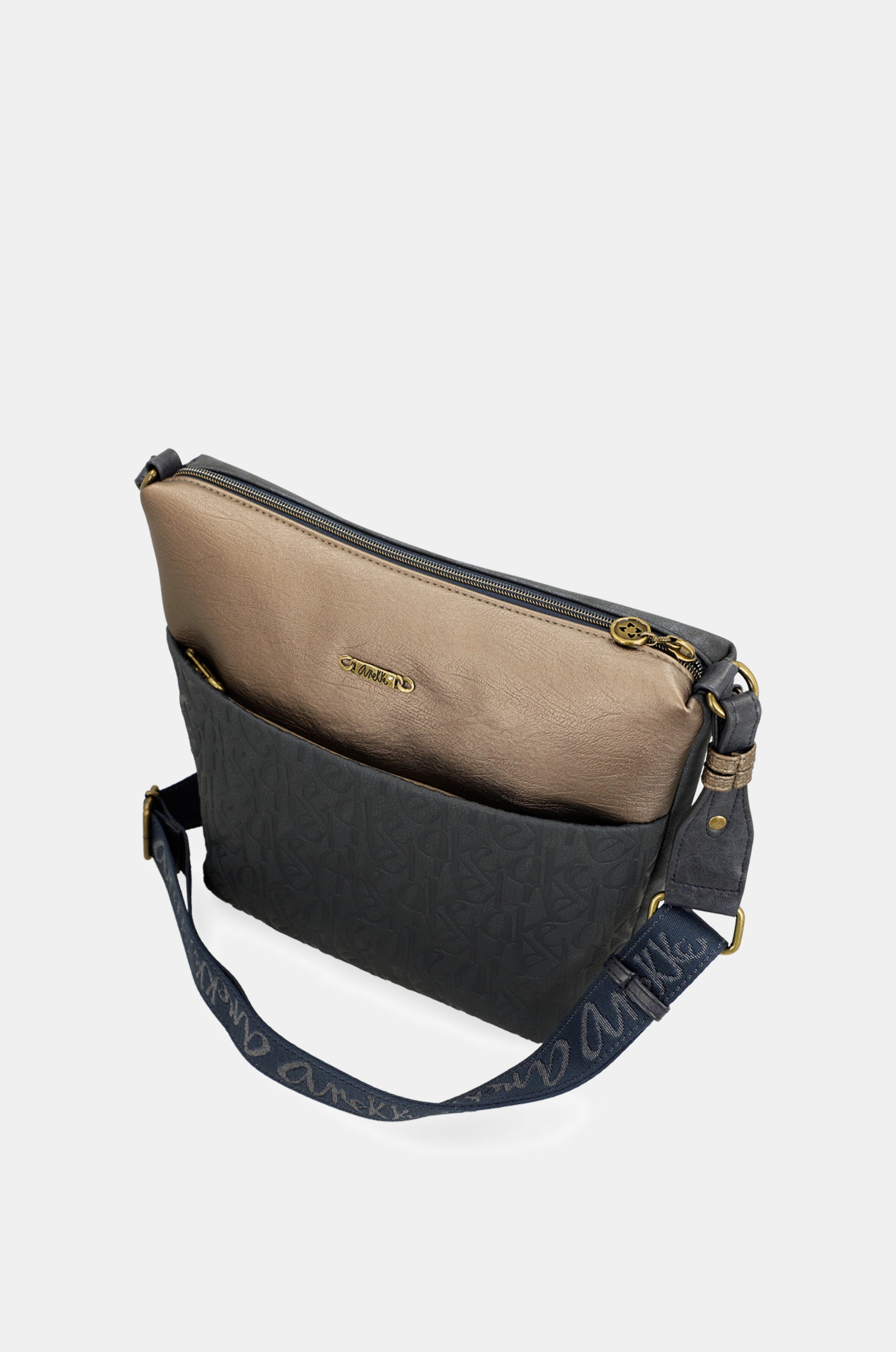 Sac bandoulière avec poche devant grand Studio