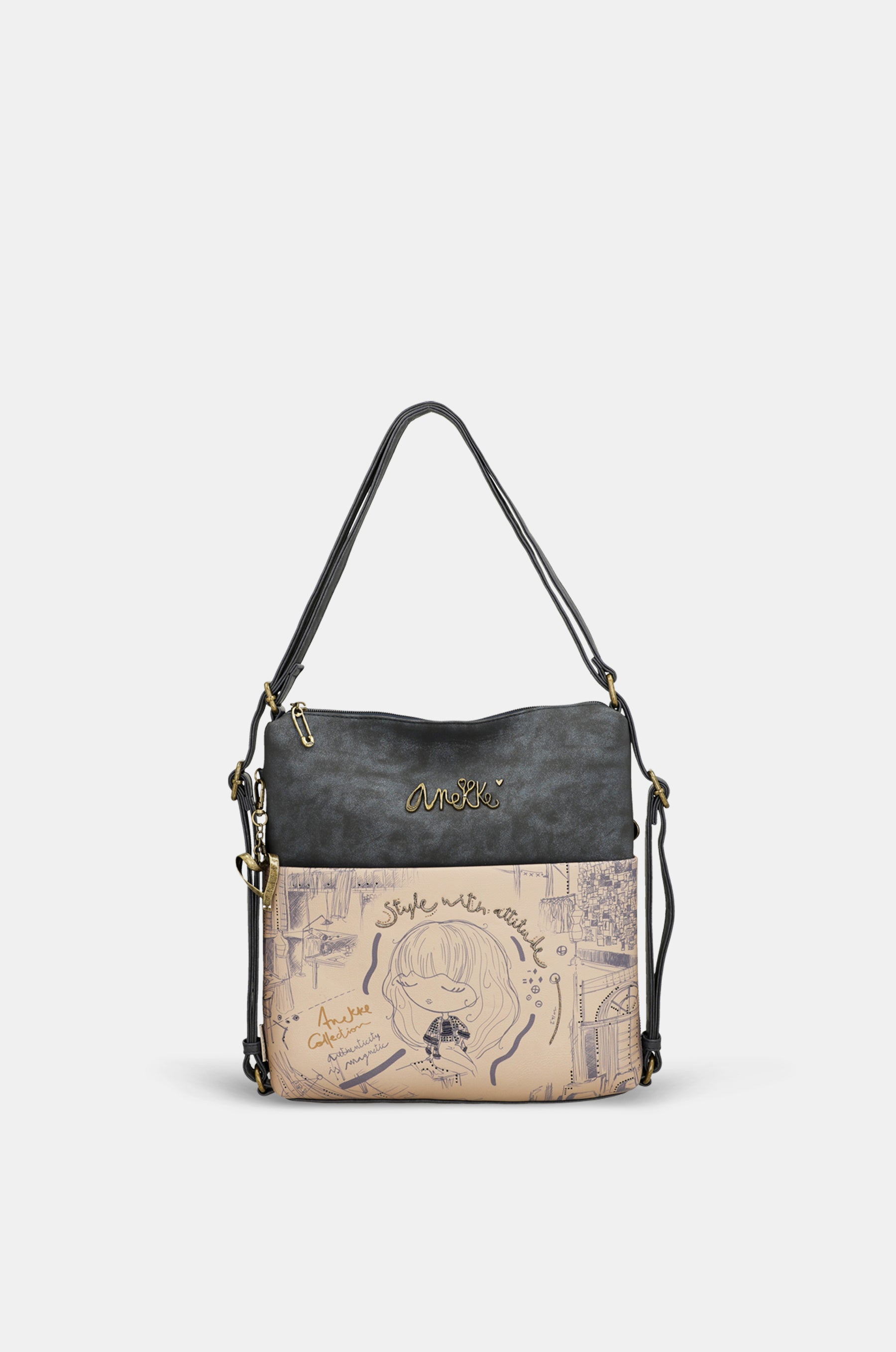 Sac à main convertible sac à dos Studio