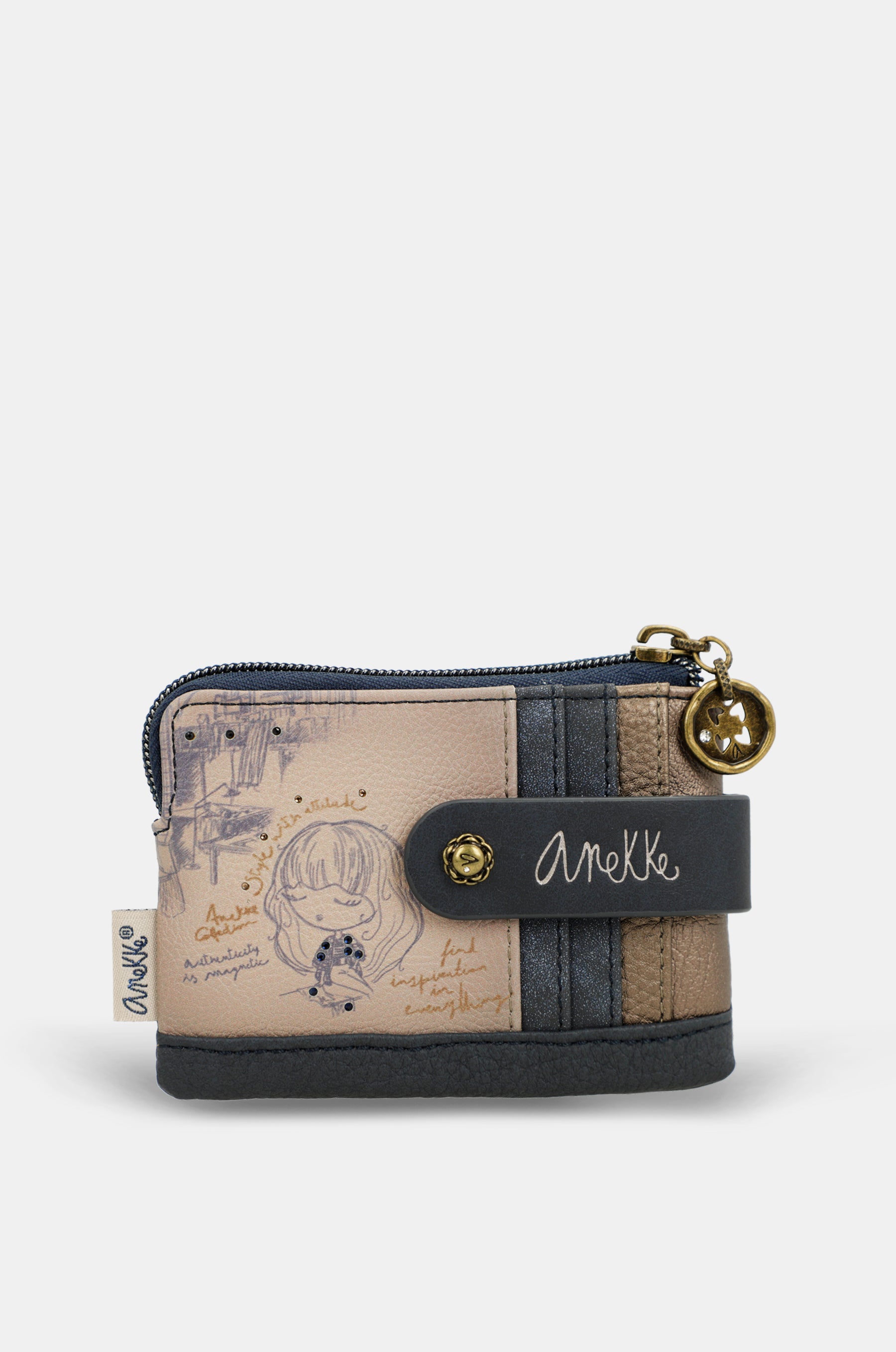 Porte-monnaie et porte-cartes moyen Studio