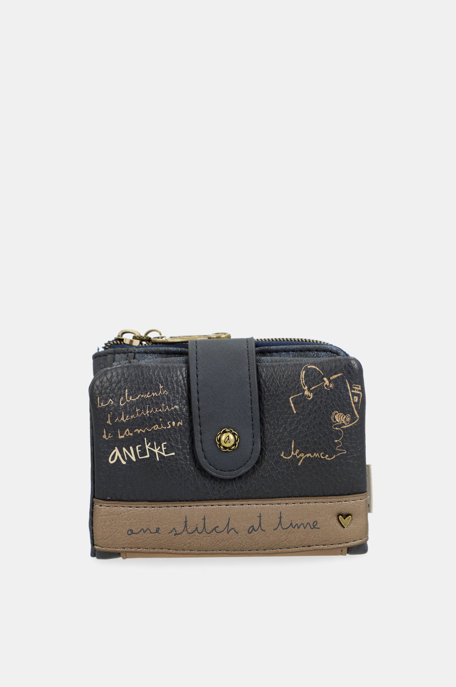 Portefeuille souple RFID petit Studio
