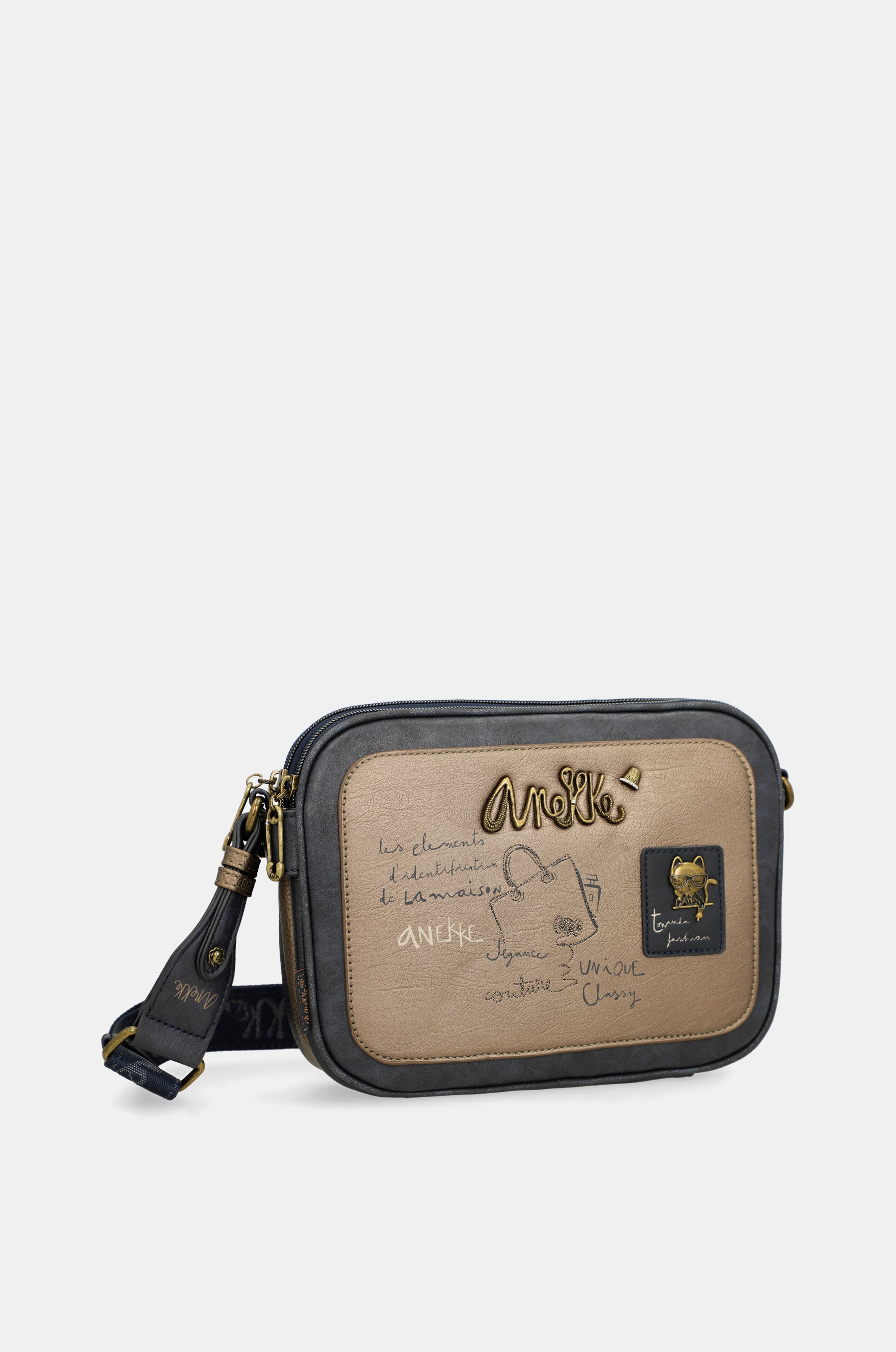 Sac bandoulière 3 compartiments Boutique