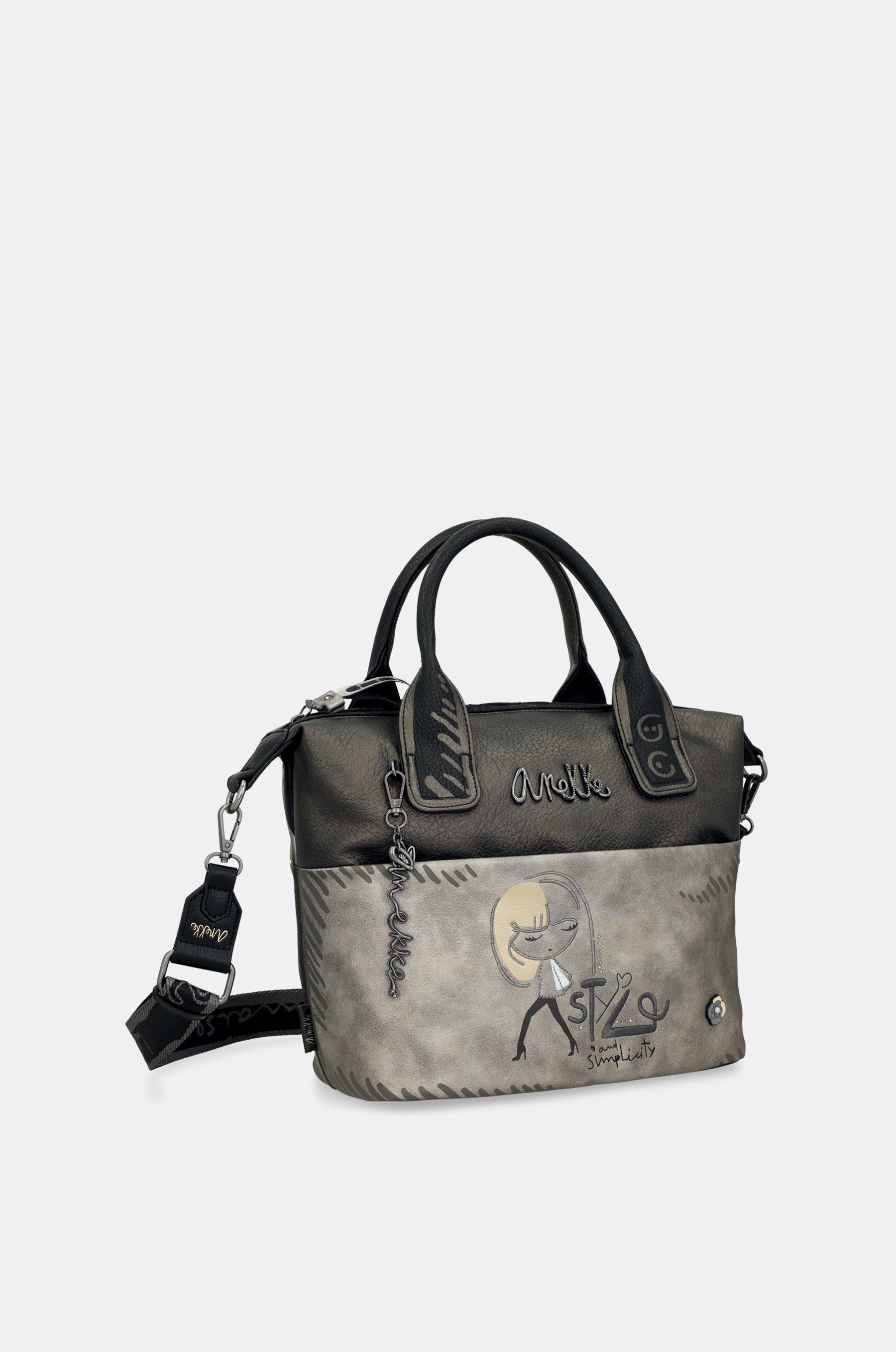 Sac à main avec anses petit Nature Koko