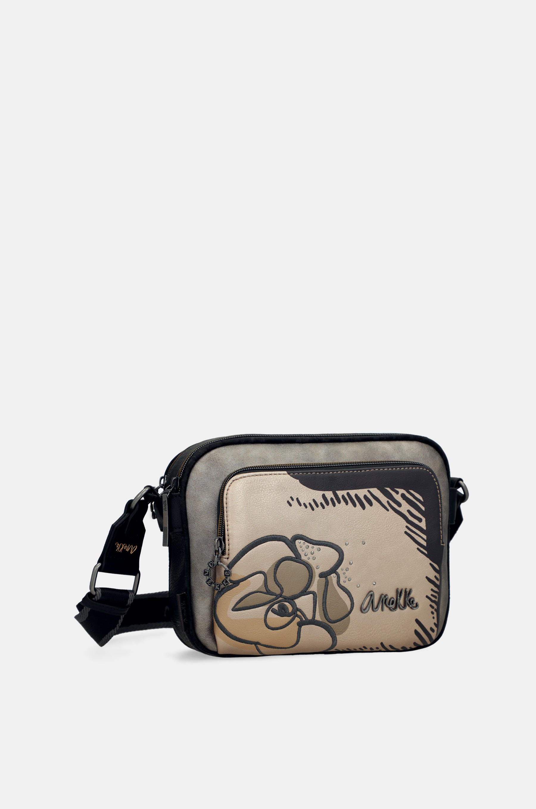 Sac bandoulière avec poche devant Nature Koko