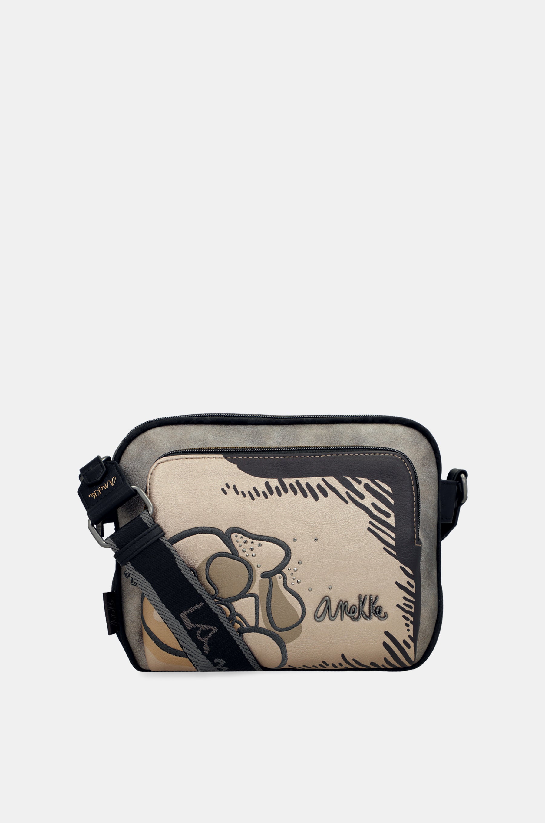 Sac bandoulière avec poche devant Nature Koko