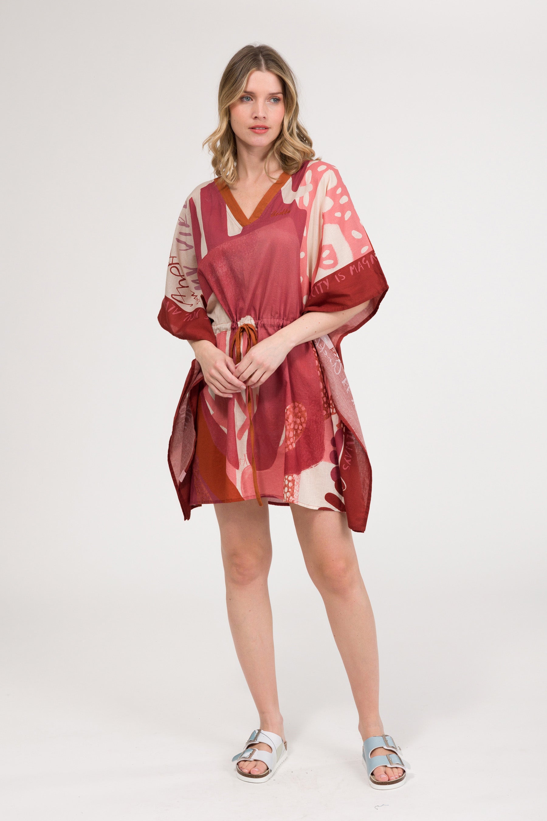 Kaftan imprimé
