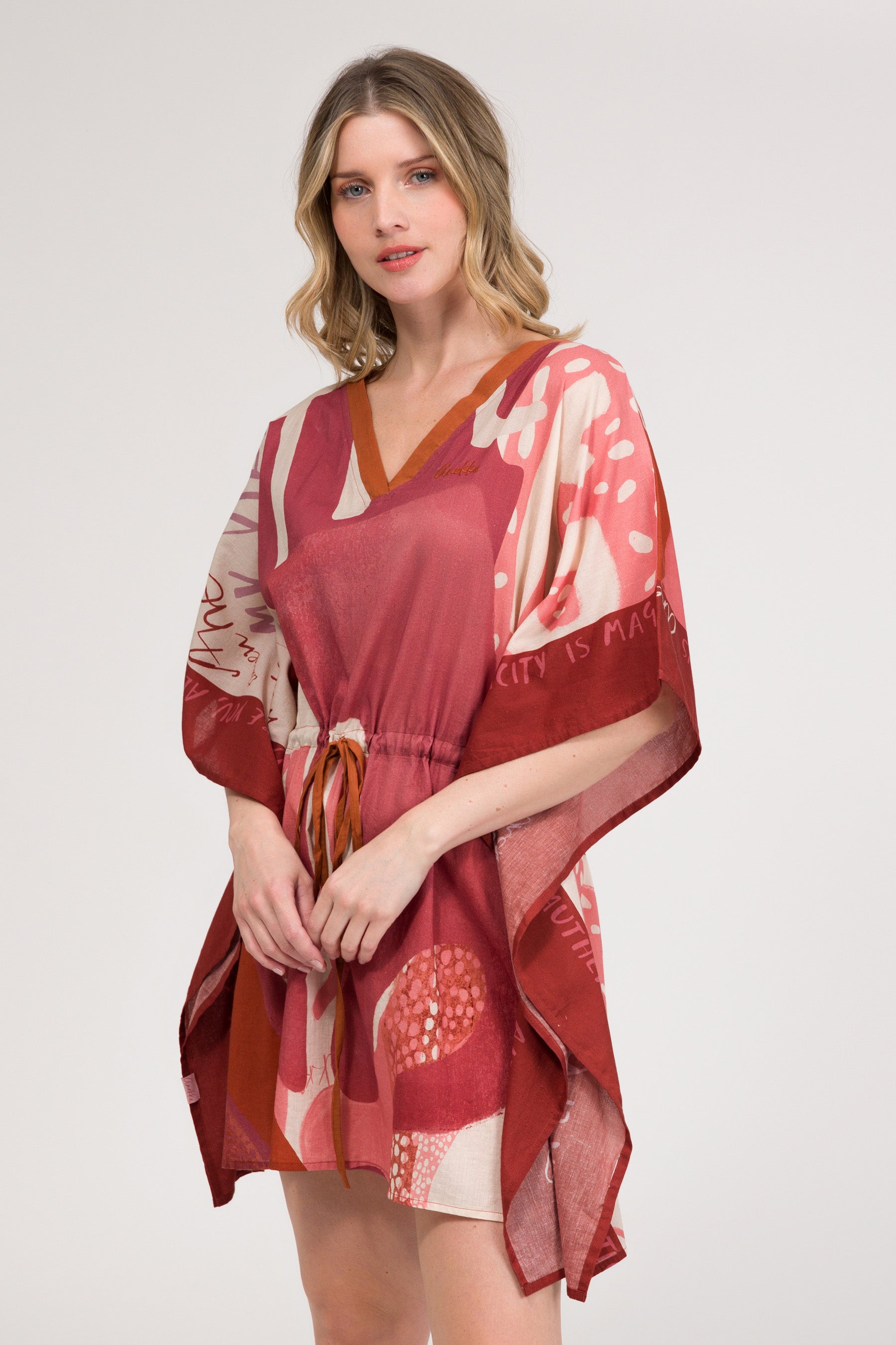 Kaftan imprimé