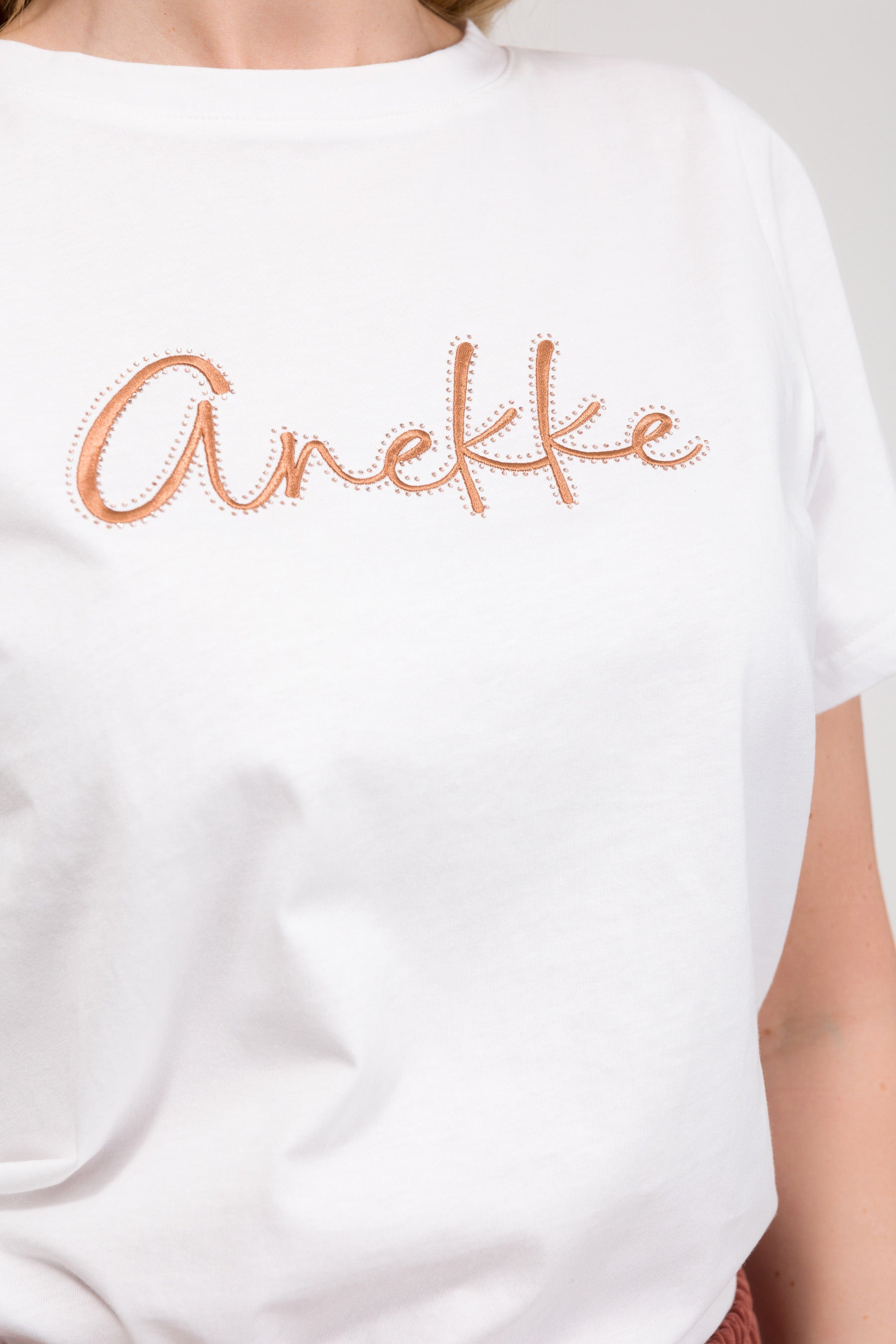 T-shirt à manches courtes blanc