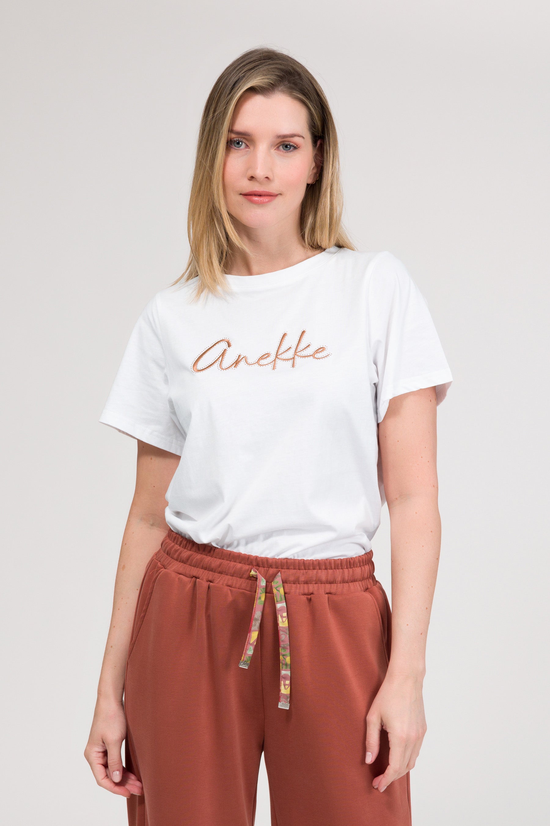 T-shirt à manches courtes blanc