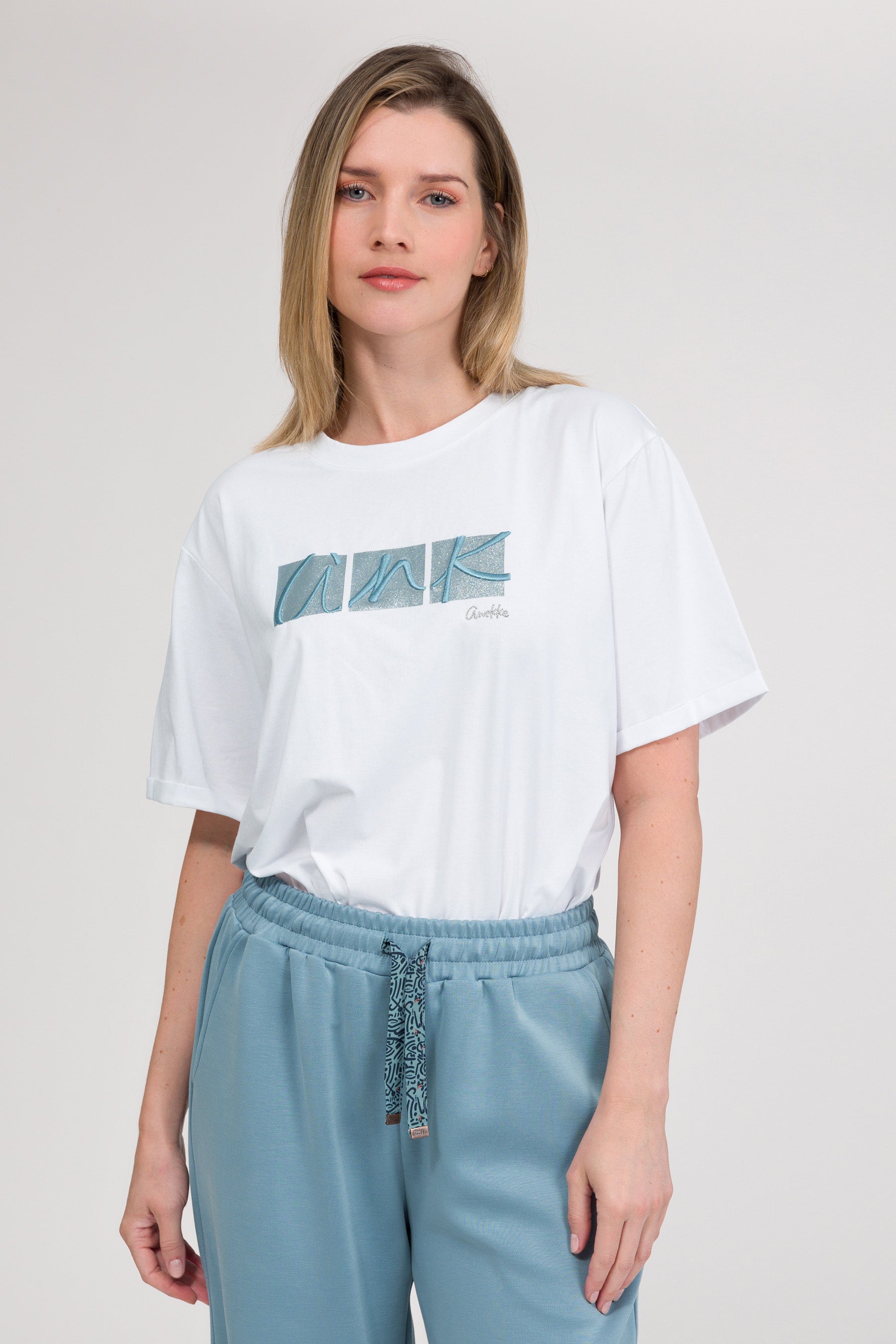 T-shirt à manches courtes blanc