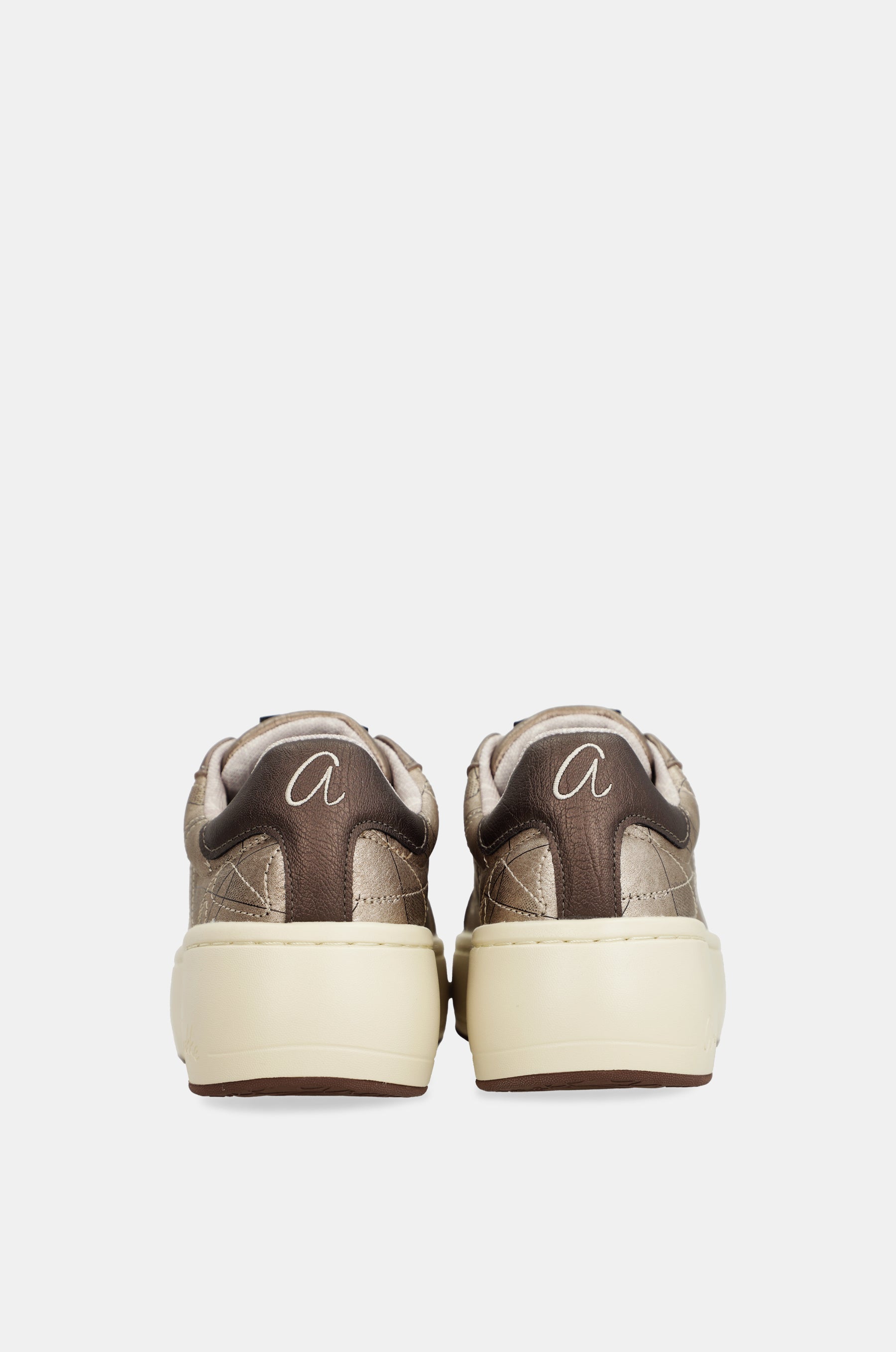 Sneakers cuivrés