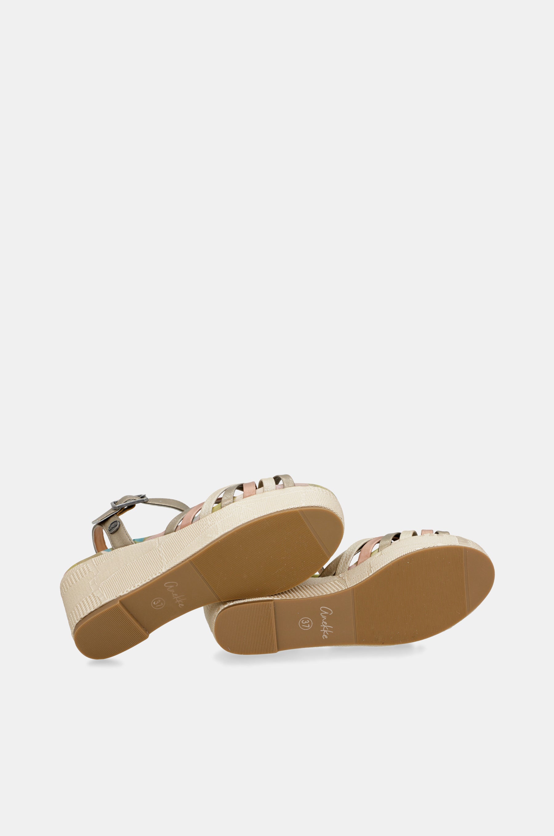 Sandales croisées imprimées Bloom