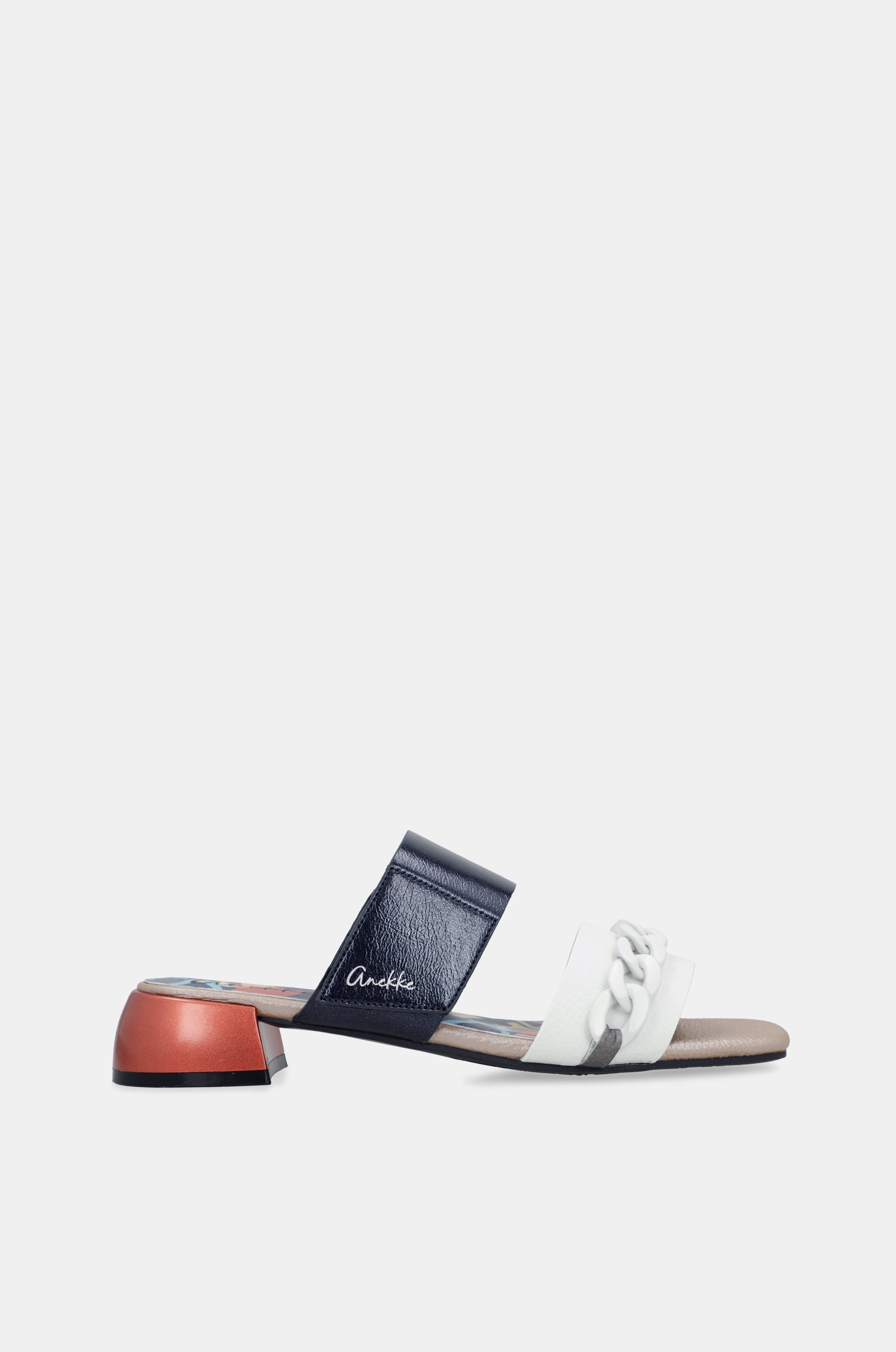 Sandales à talon et maillons Eikon