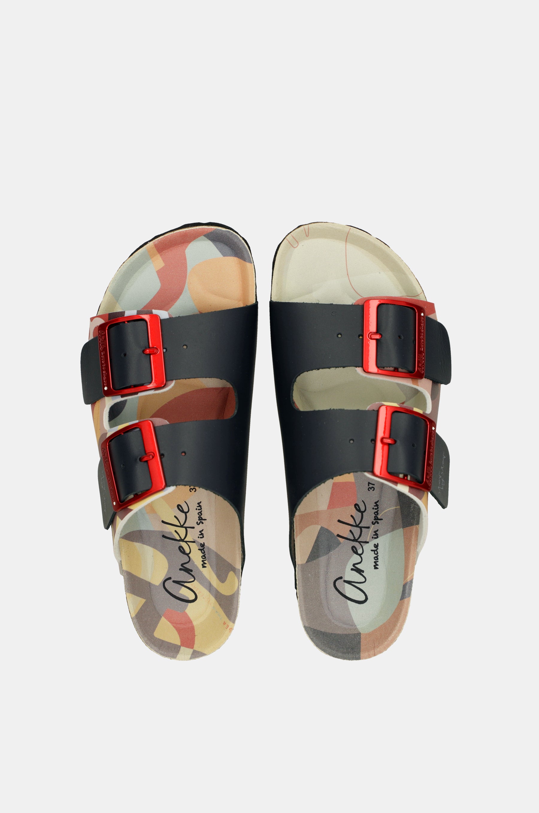 Sandales bio bleu marine Eikon