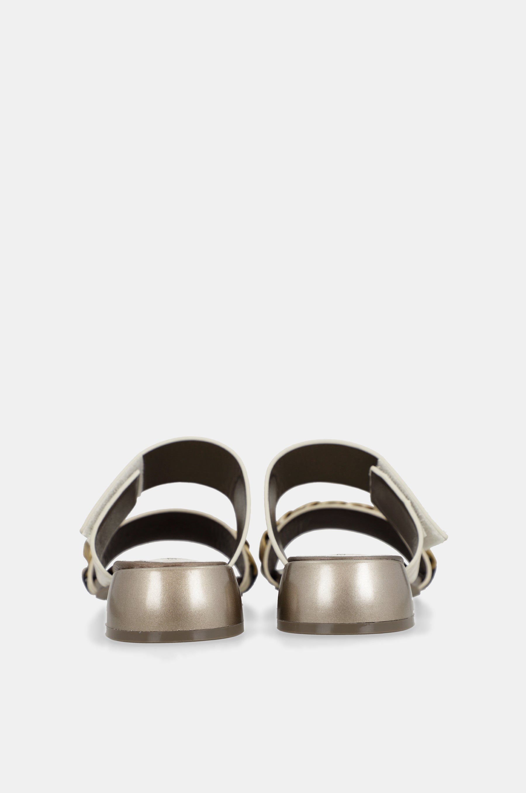Sandales à talon et maillons Gaia