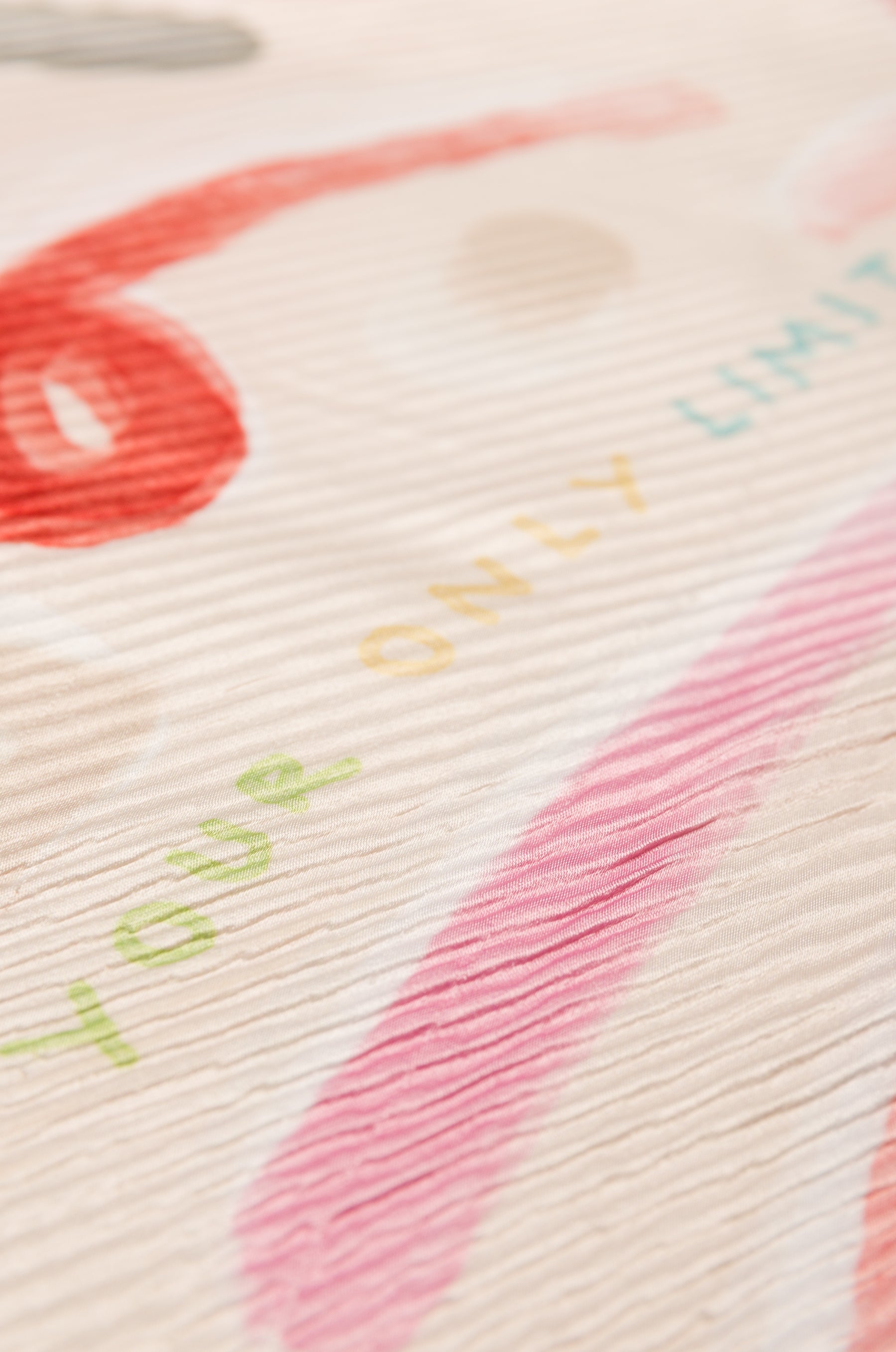 Foulard plissé Olympia