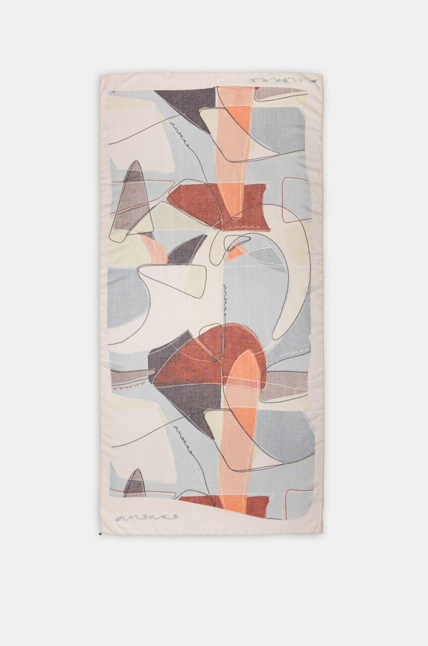 Foulard imprimé Eikon